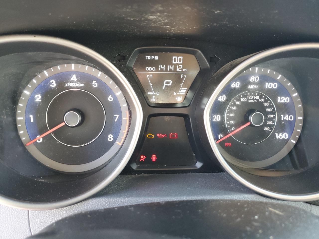 2011 Hyundai Elantra Gls Gray vin: 5NPDH4AE7BH055286