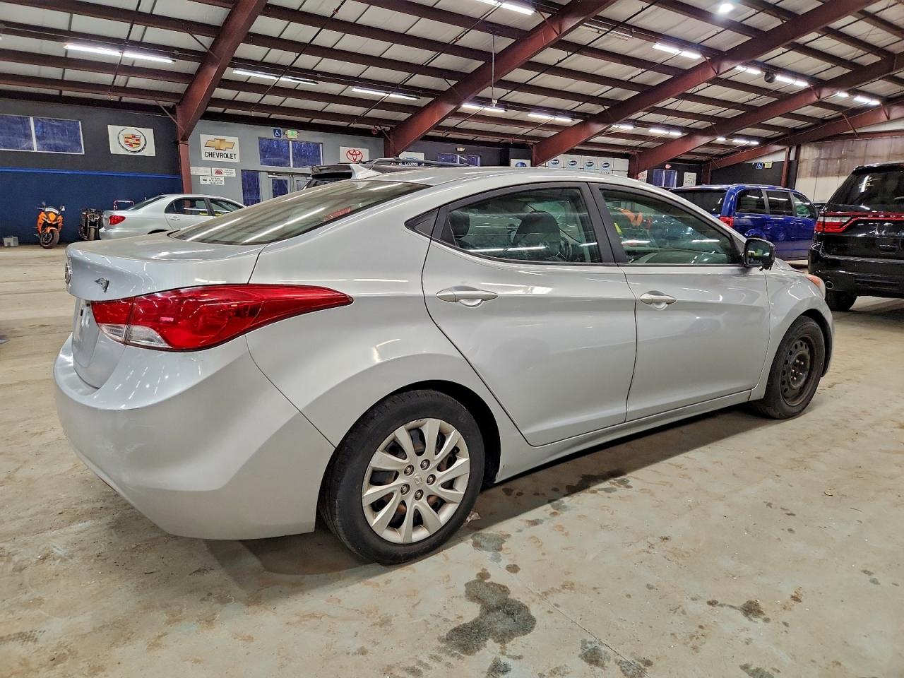 2011 Hyundai Elantra Gls Silver vin: 5NPDH4AE7BH058933