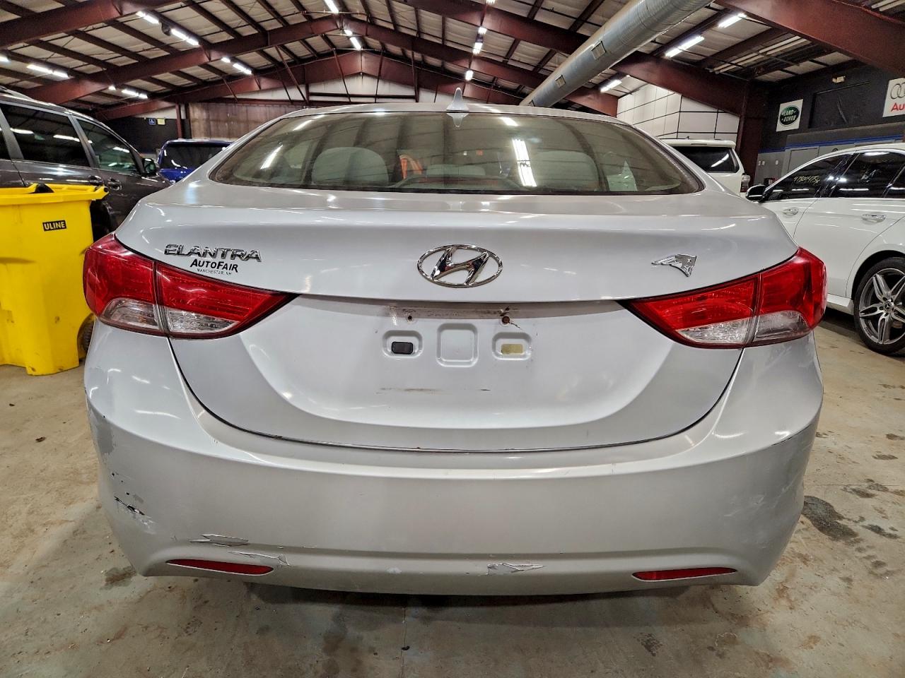 2011 Hyundai Elantra Gls Silver vin: 5NPDH4AE7BH058933