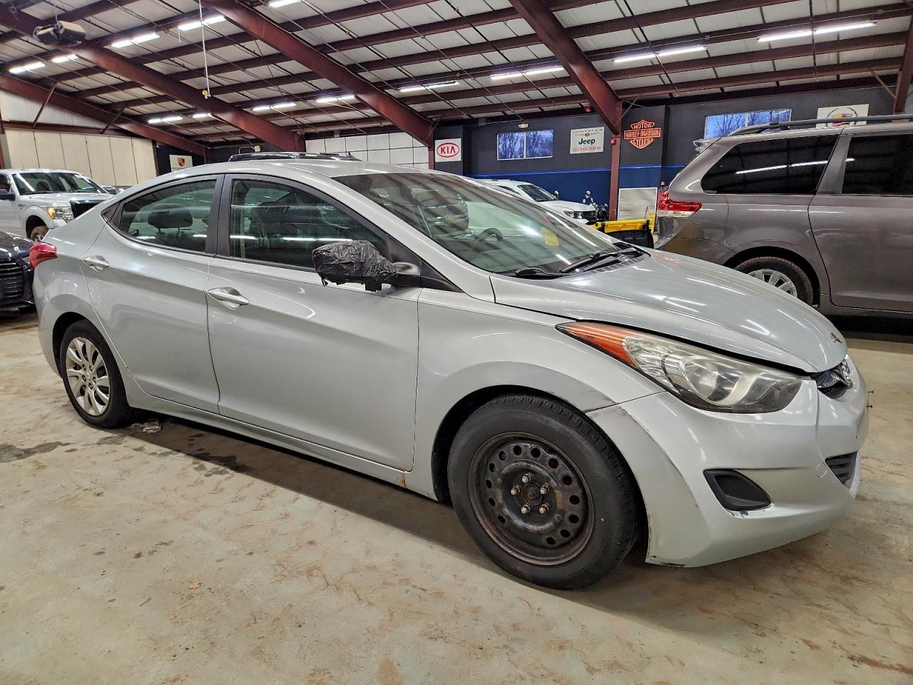 2011 Hyundai Elantra Gls Silver vin: 5NPDH4AE7BH058933
