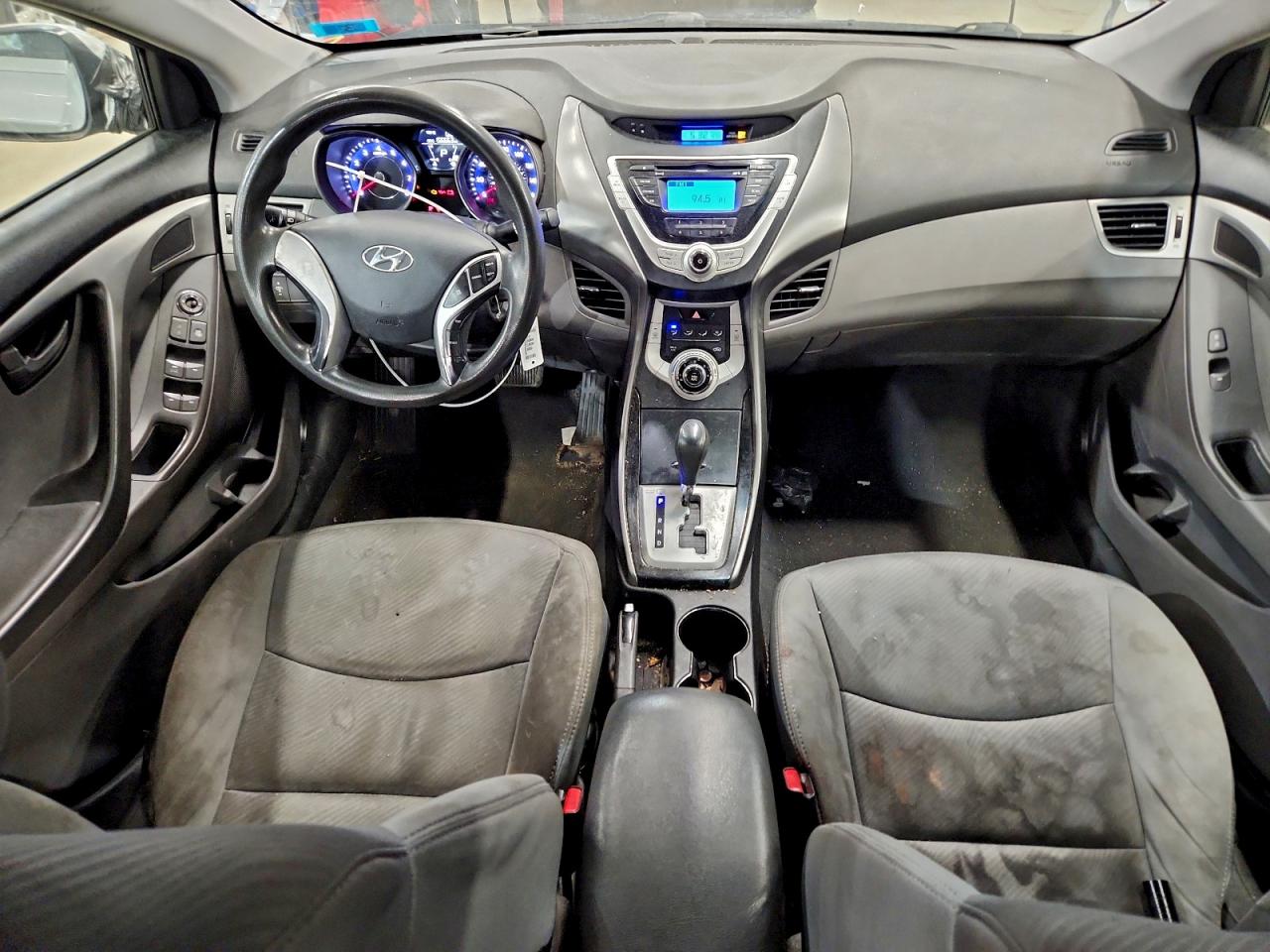 2011 Hyundai Elantra Gls Silver vin: 5NPDH4AE7BH058933