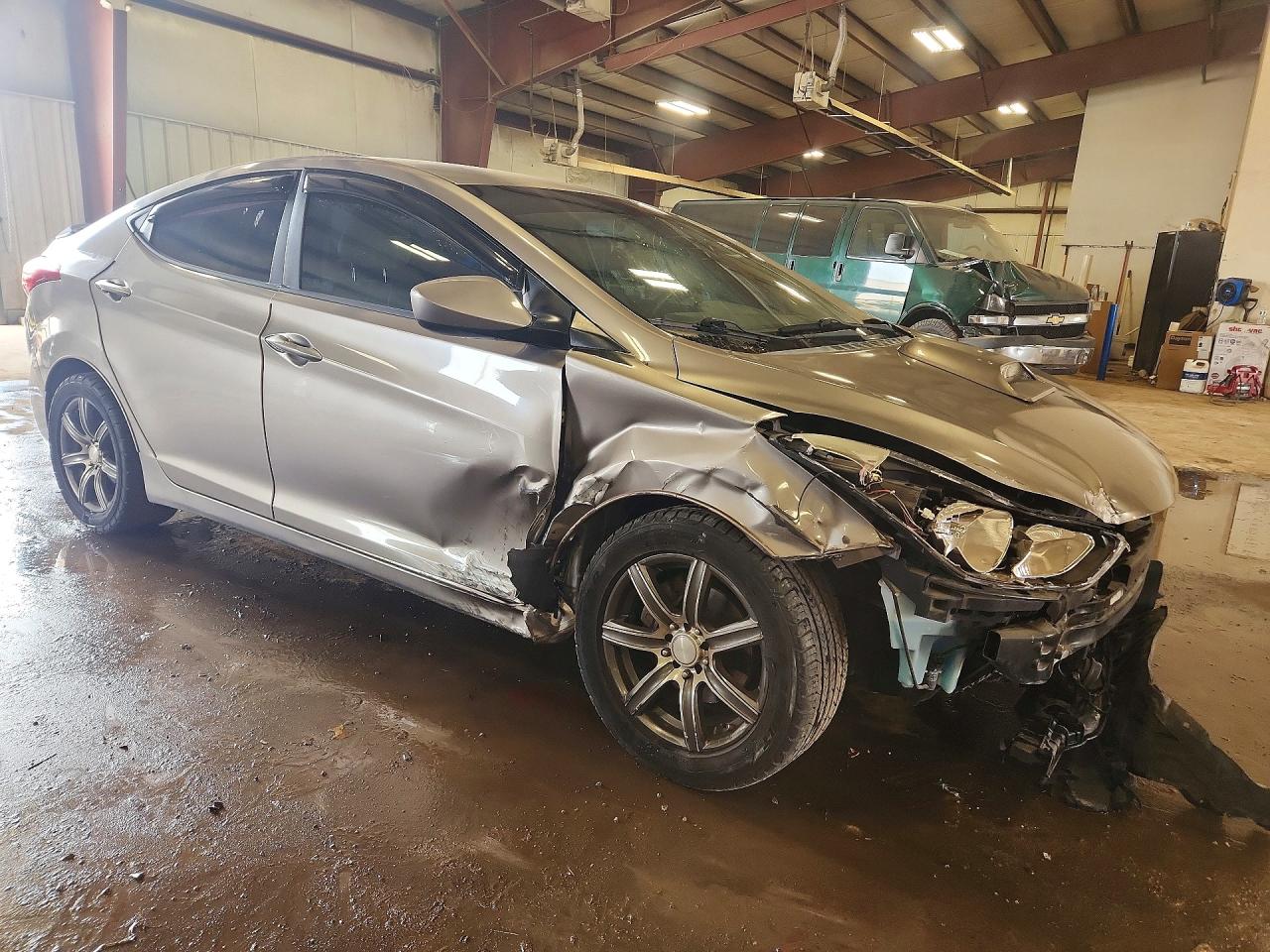 2012 Hyundai Elantra Gls Brown vin: 5NPDH4AE7CH068508