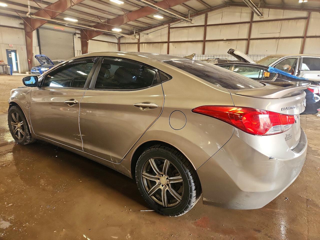 2012 Hyundai Elantra Gls Brown vin: 5NPDH4AE7CH068508