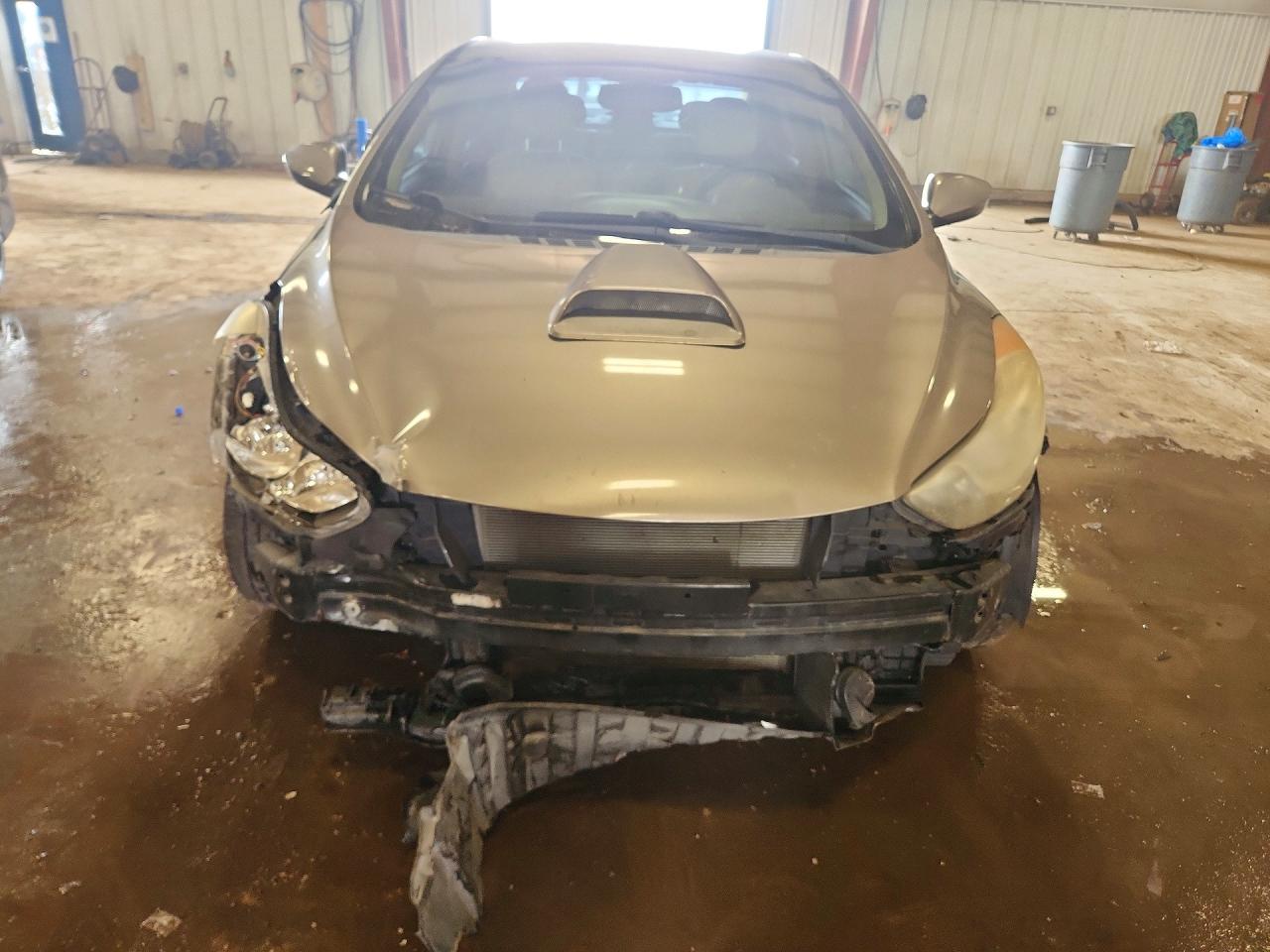 2012 Hyundai Elantra Gls Brown vin: 5NPDH4AE7CH068508
