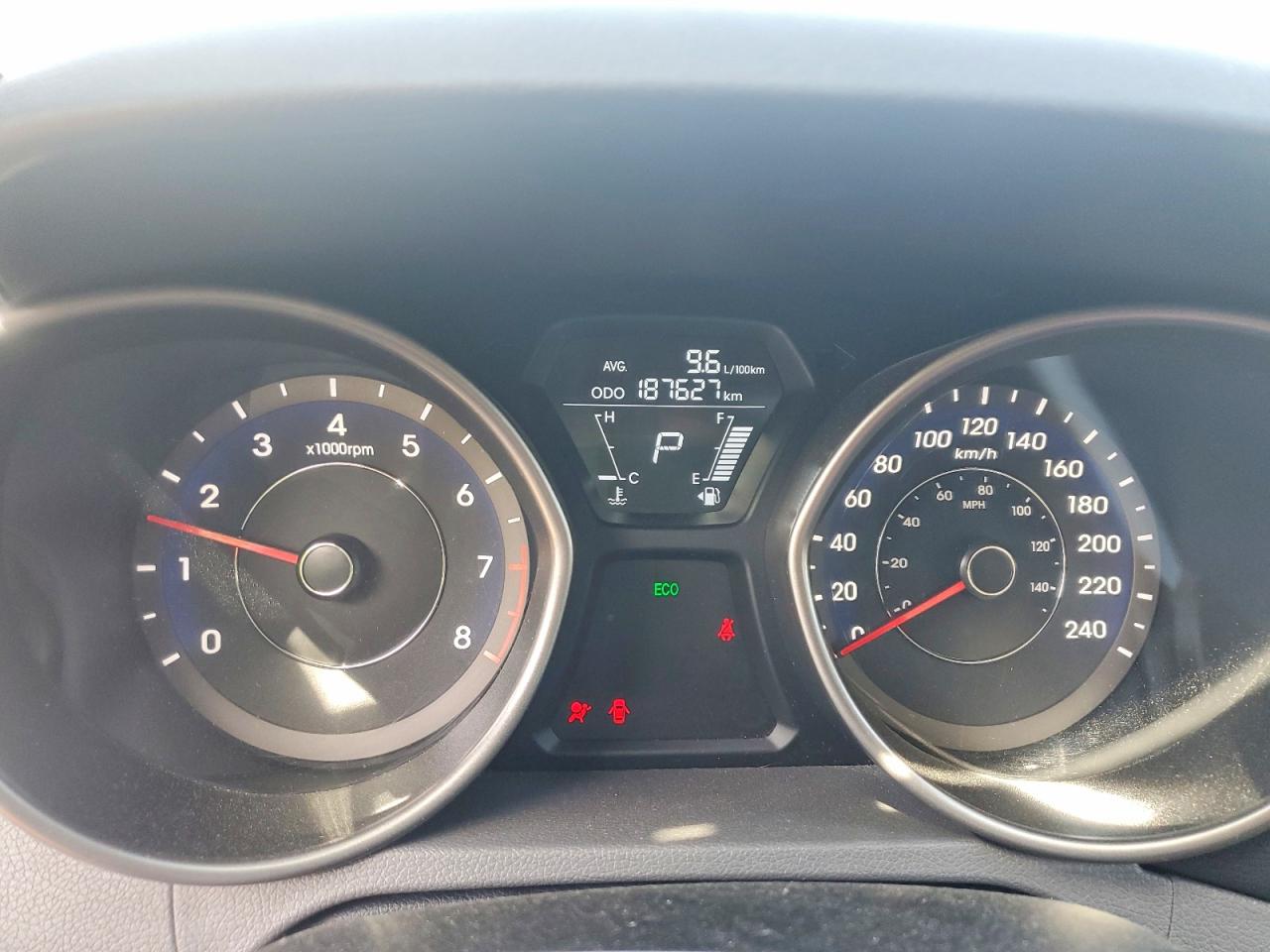 2012 Hyundai Elantra Gls Gray vin: 5NPDH4AE7CH070968