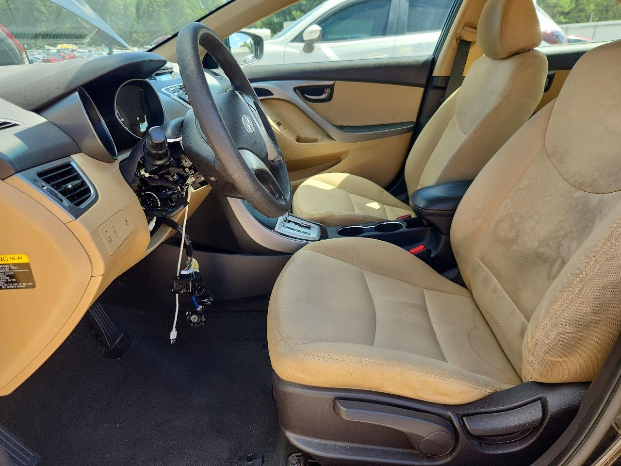 2012 Hyundai Elantra Gls Black vin: 5NPDH4AE7CH073370
