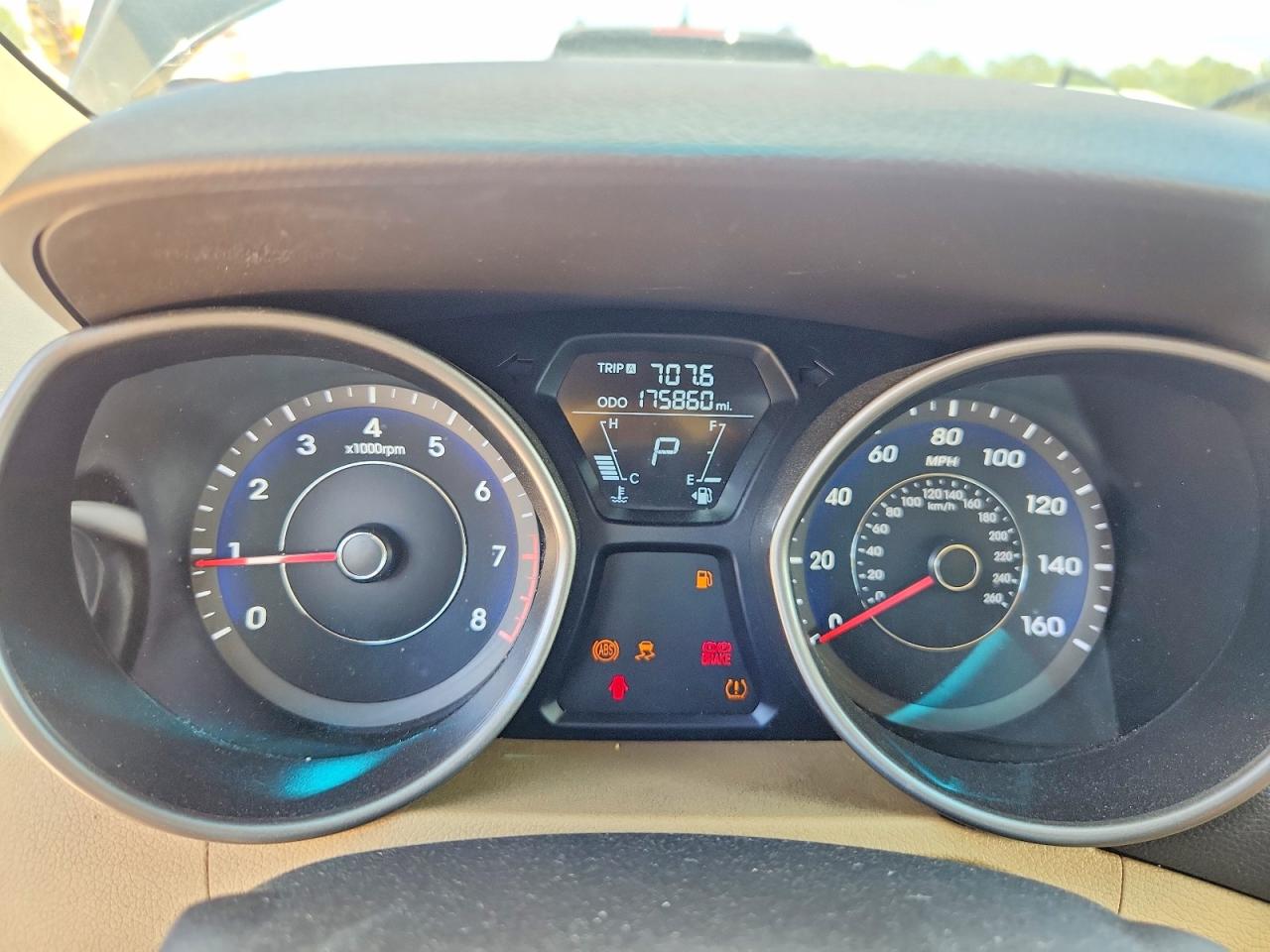2012 Hyundai Elantra Gls Black vin: 5NPDH4AE7CH073370