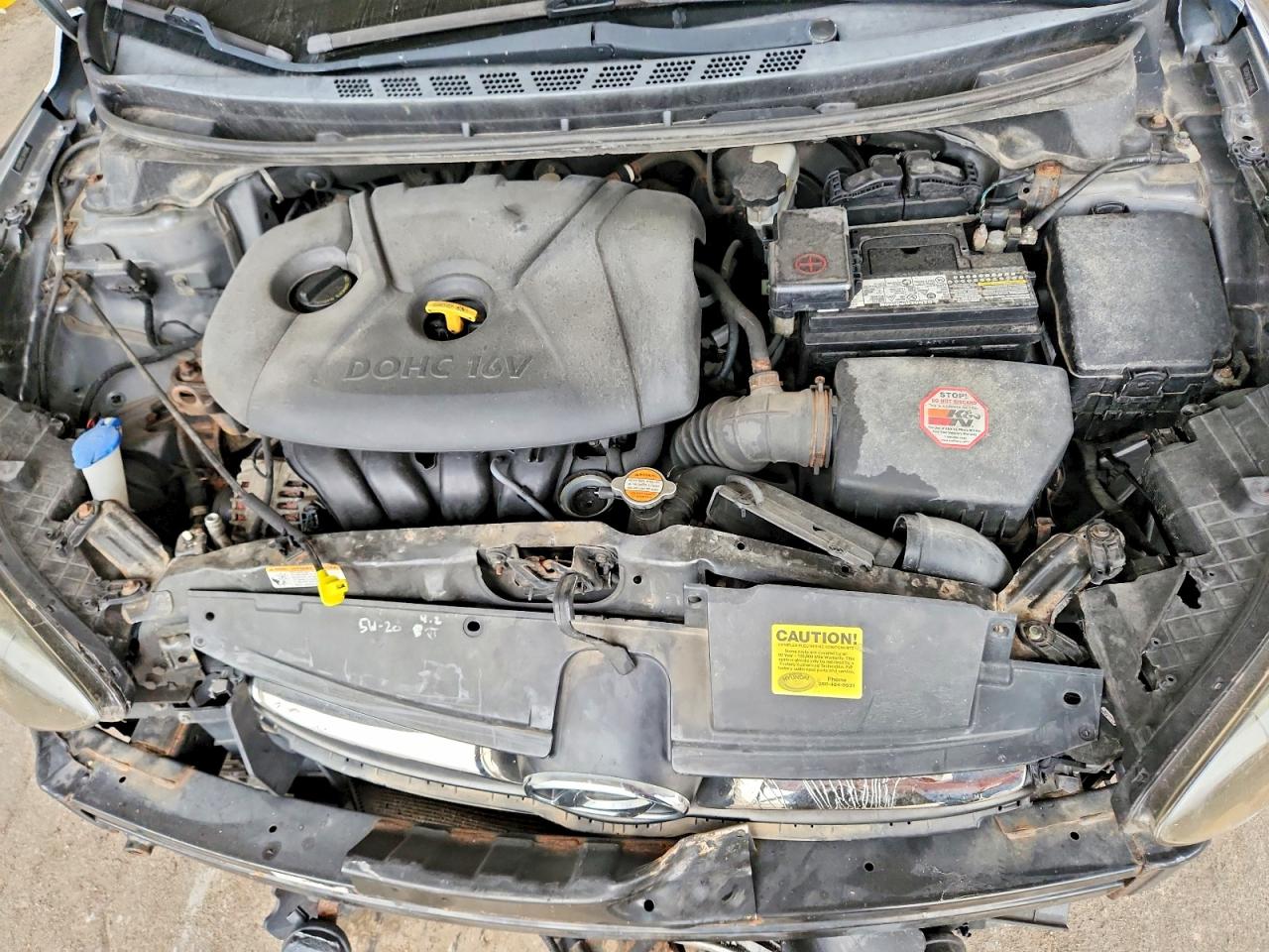 2012 Hyundai Elantra Limited Gray vin: 5NPDH4AE7CH082005