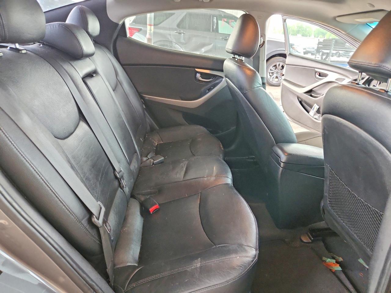 2012 Hyundai Elantra Limited Gray vin: 5NPDH4AE7CH082005