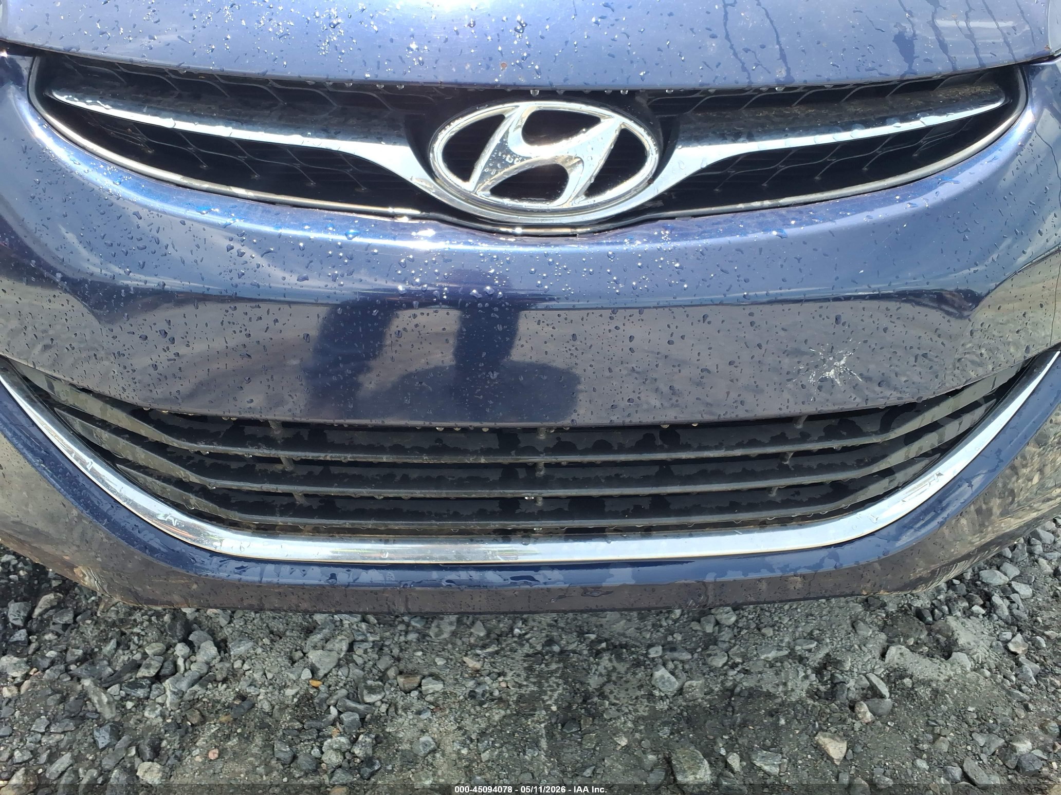 2012 Hyundai Elantra Gls Синий vin: 5NPDH4AE7CH084059