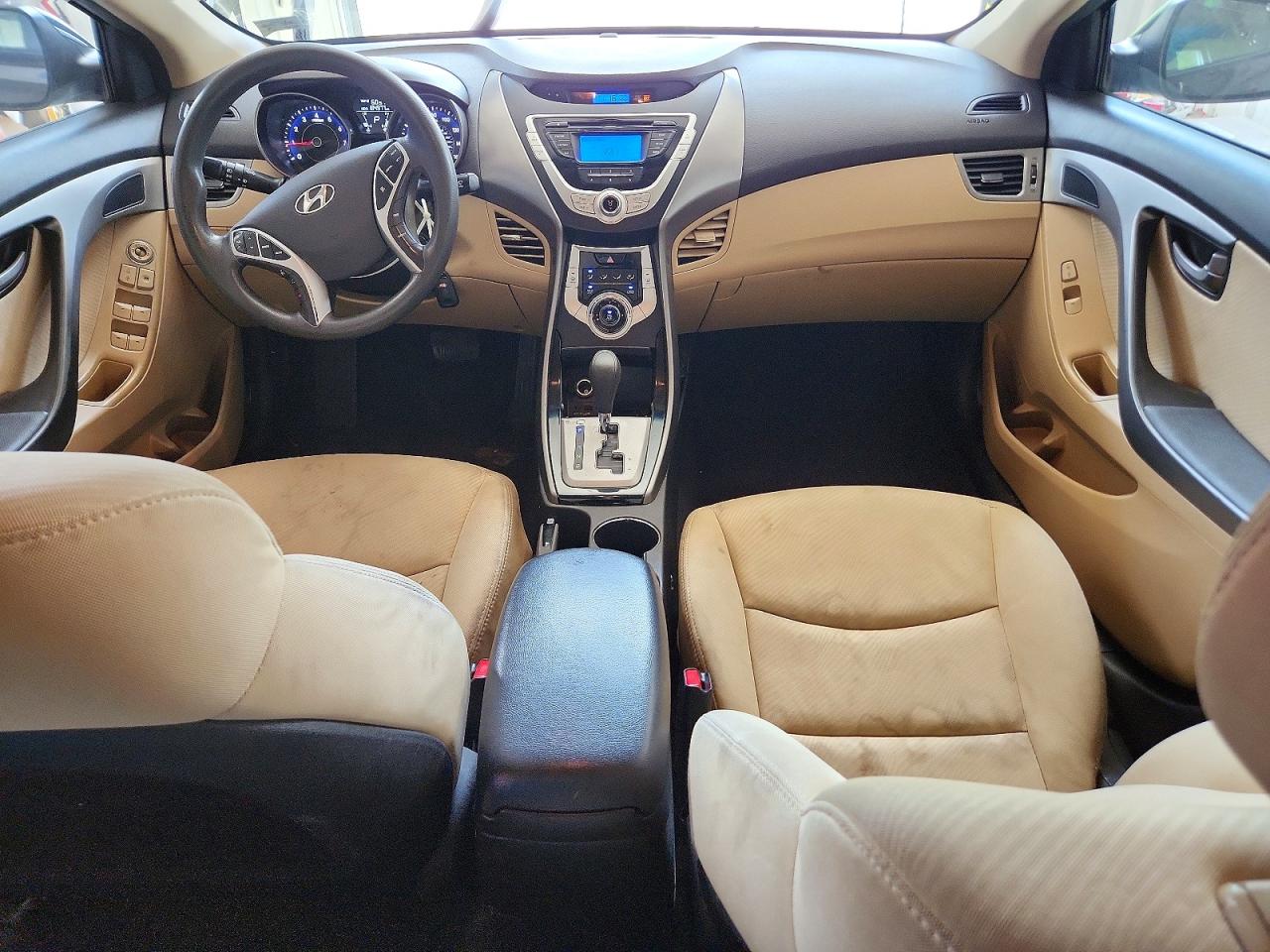 2012 Hyundai Elantra Gls Black vin: 5NPDH4AE7CH105718