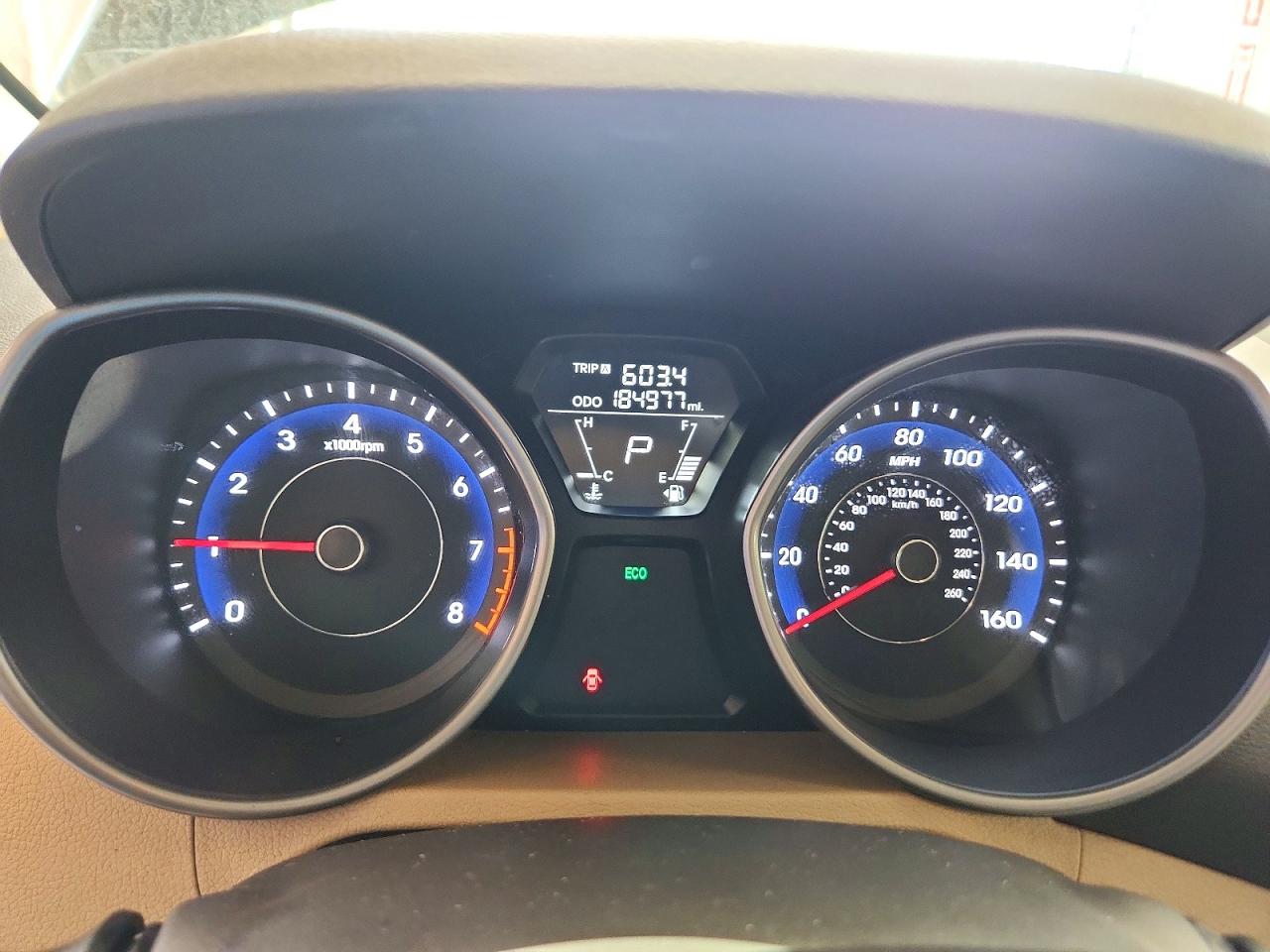 2012 Hyundai Elantra Gls Black vin: 5NPDH4AE7CH105718