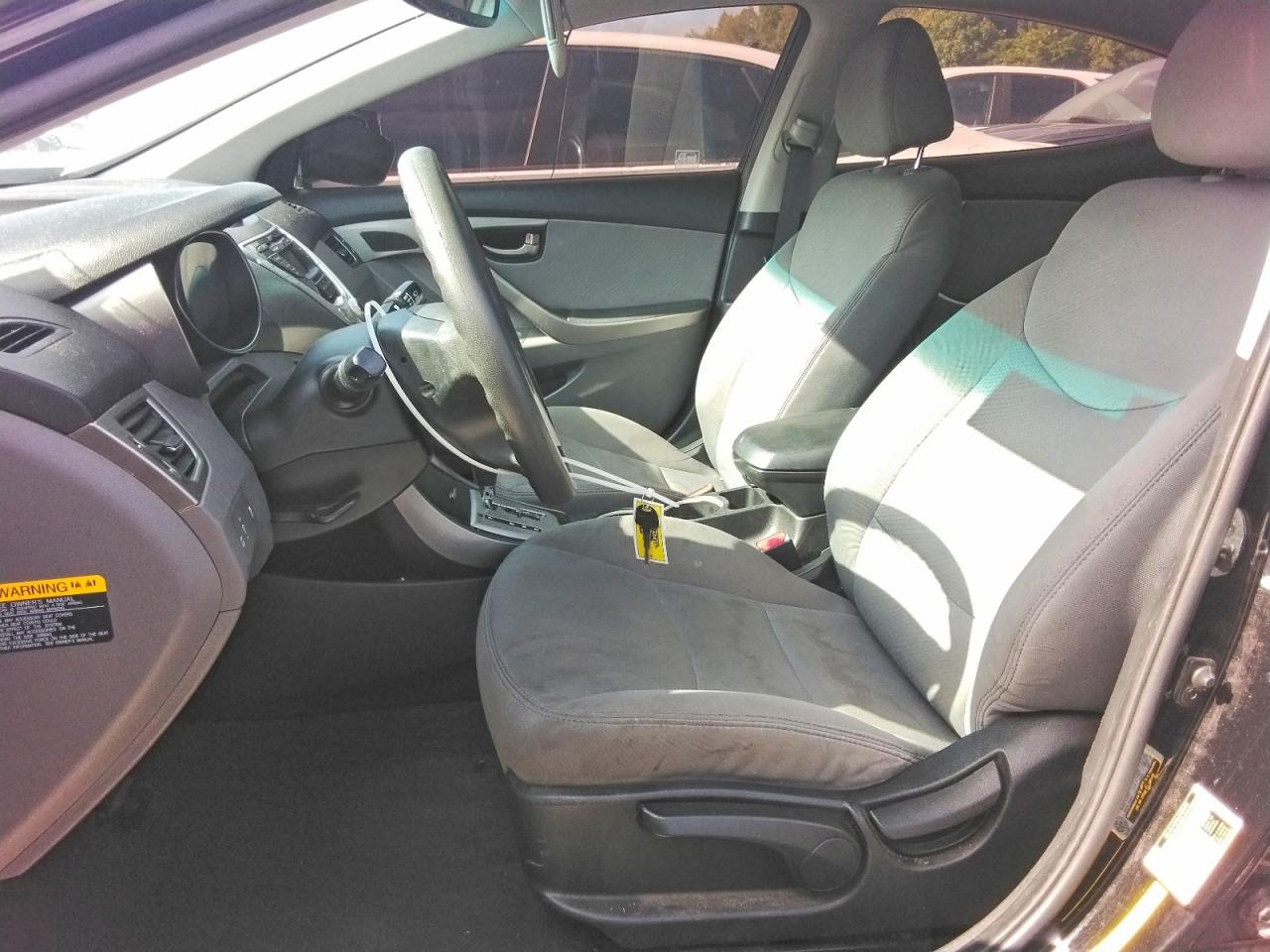 2012 Hyundai Elantra Gls Black vin: 5NPDH4AE7CH117030