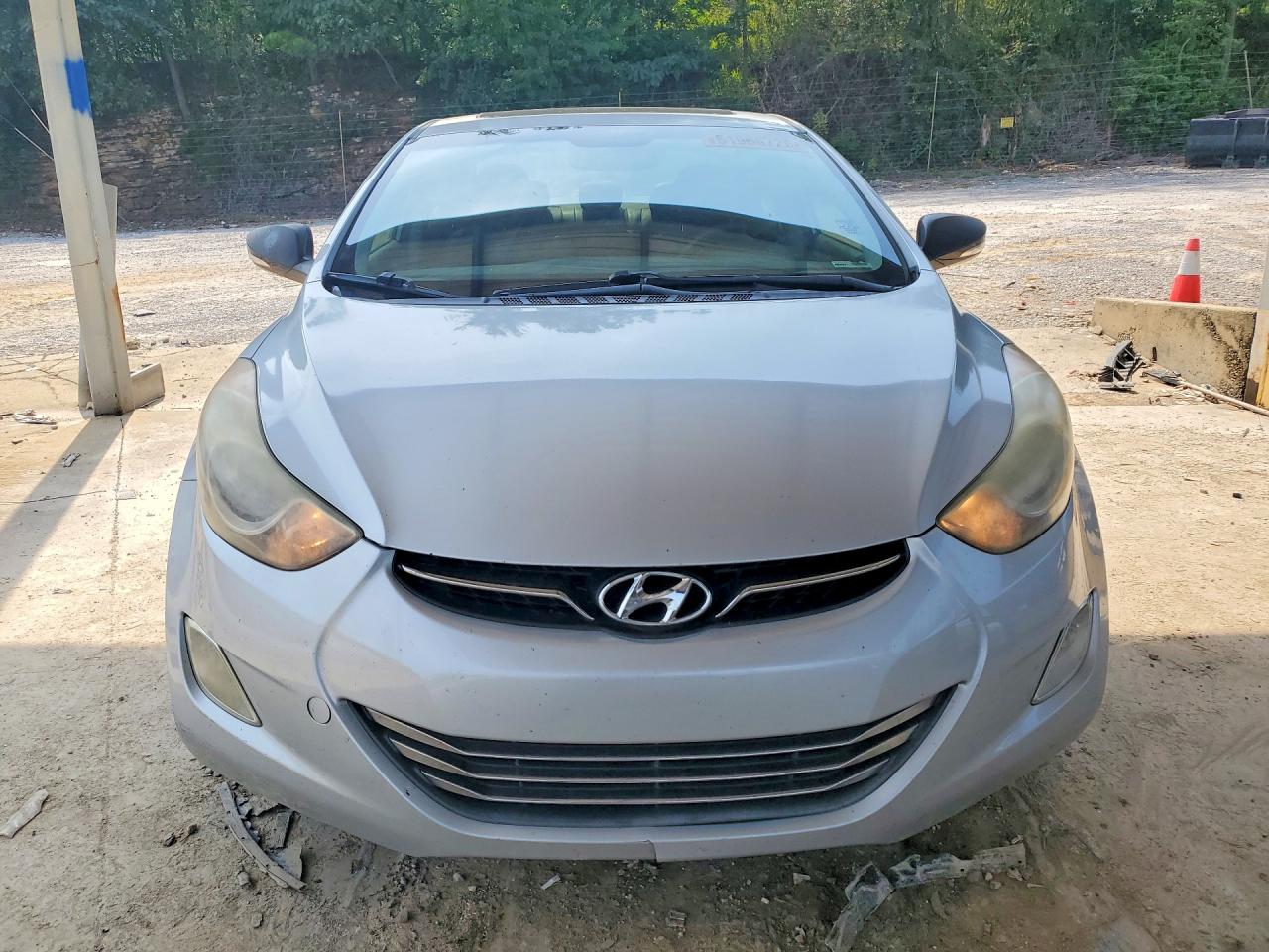 2012 Hyundai Elantra Limited Серебряный vin: 5NPDH4AE7CH130845