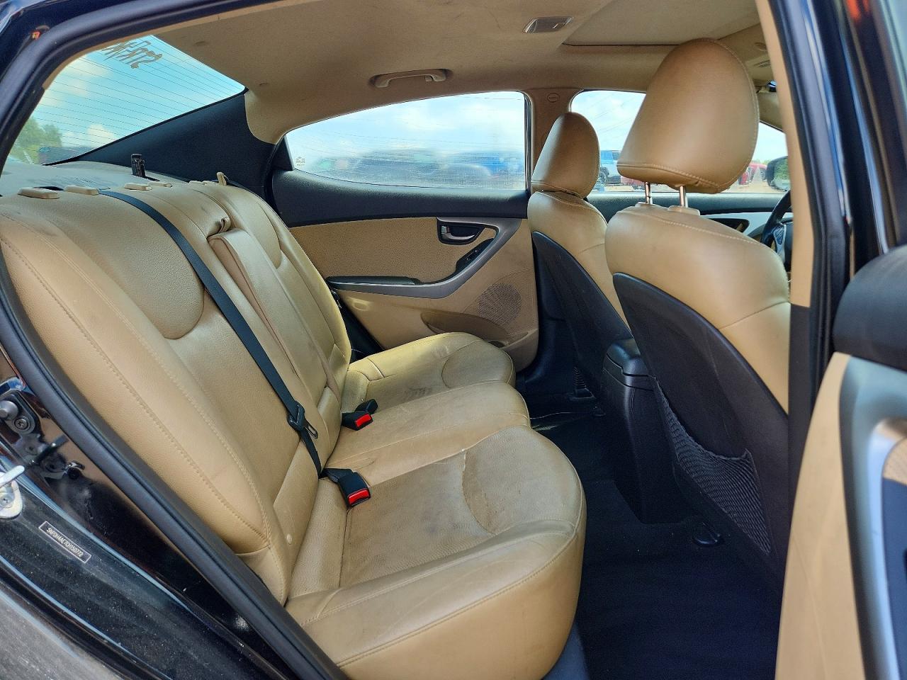 2012 Hyundai Elantra Limited Black vin: 5NPDH4AE7CH150772