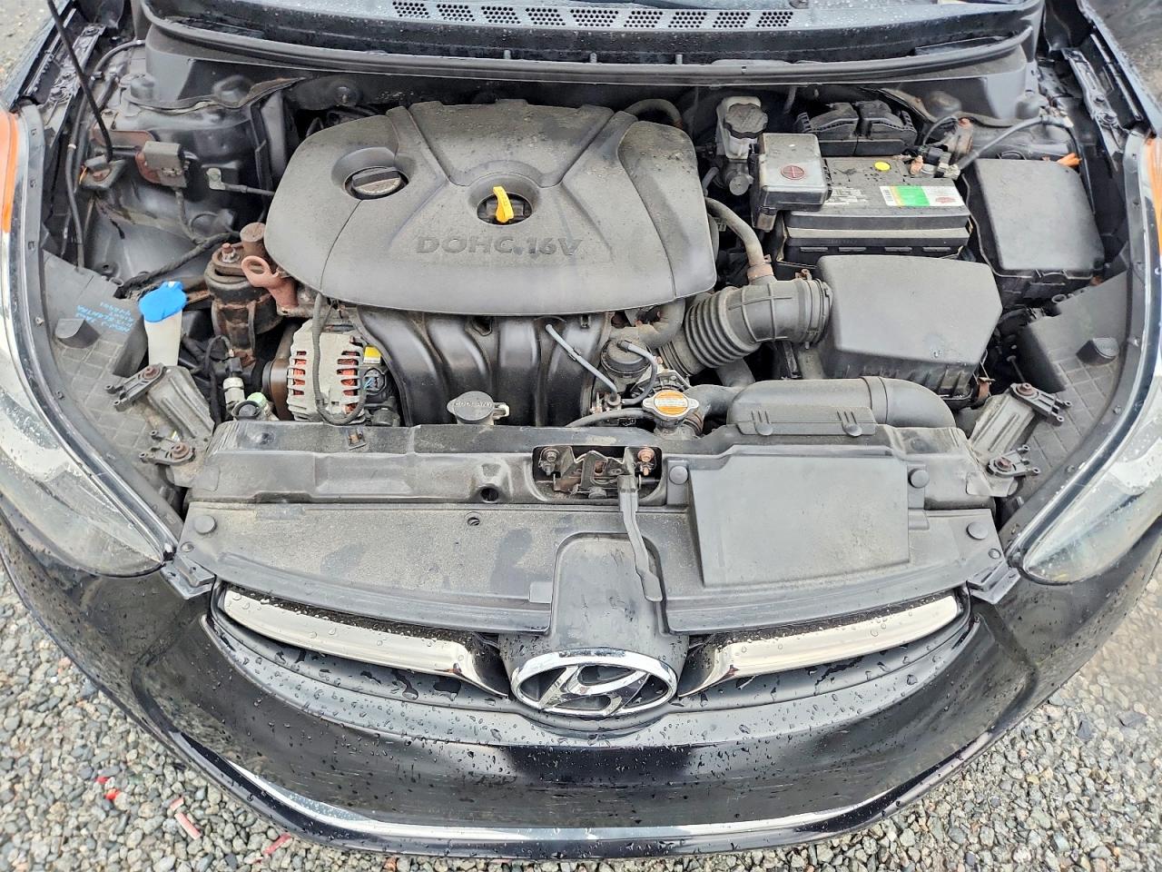 2012 Hyundai Elantra Limited Black vin: 5NPDH4AE7CH151467
