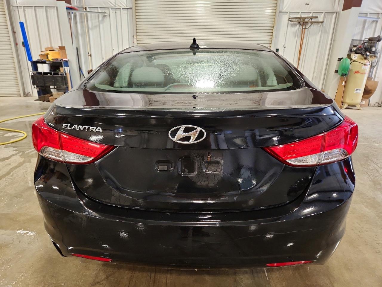 2012 Hyundai Elantra Gls Black vin: 5NPDH4AE7CH93425