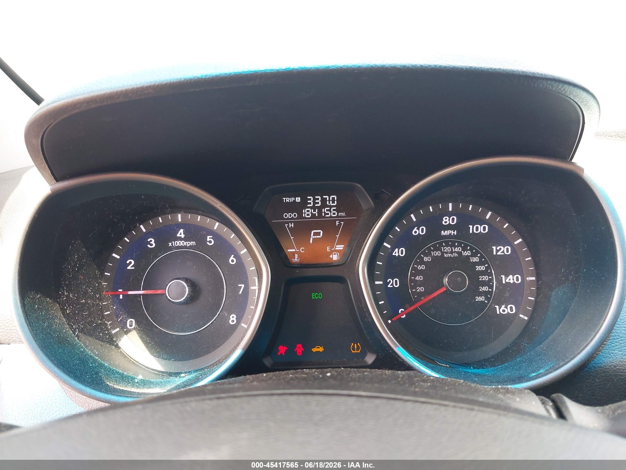 2013 Hyundai Elantra Gls Серый vin: 5NPDH4AE7DH167055