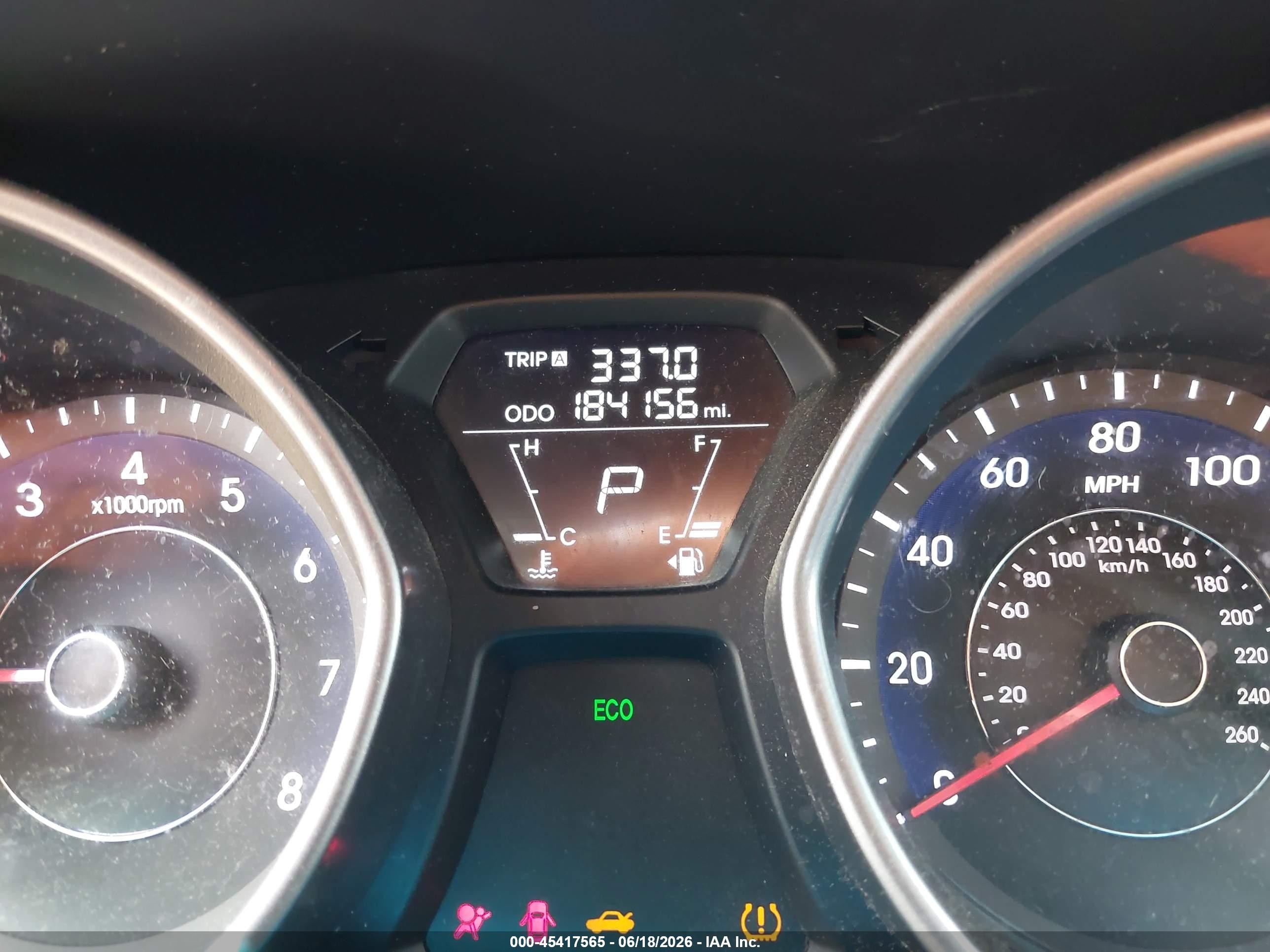 2013 Hyundai Elantra Gls Серый vin: 5NPDH4AE7DH167055