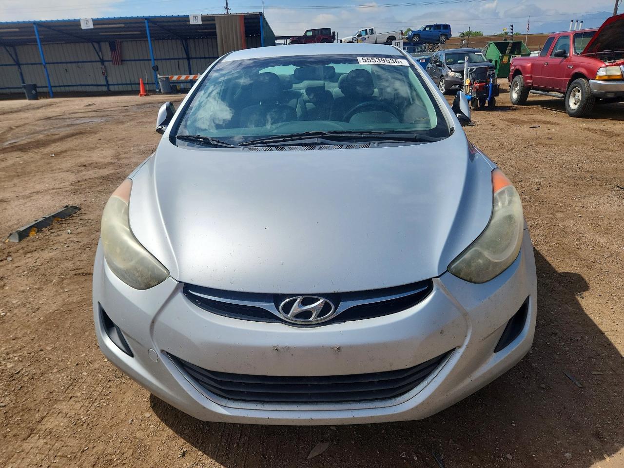 2013 Hyundai Elantra Silver vin: 5NPDH4AE7DH167105
