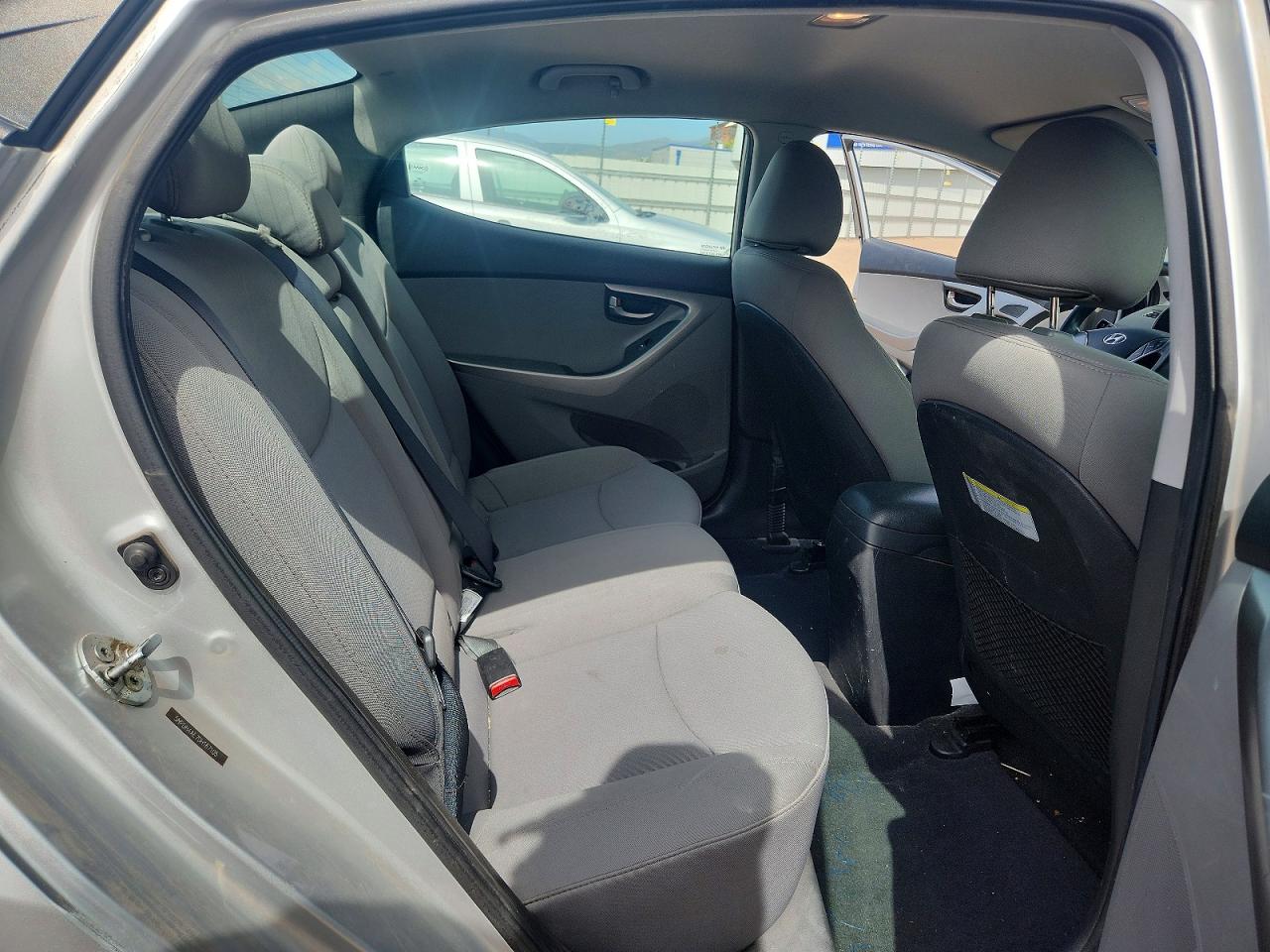 2013 Hyundai Elantra Silver vin: 5NPDH4AE7DH167105