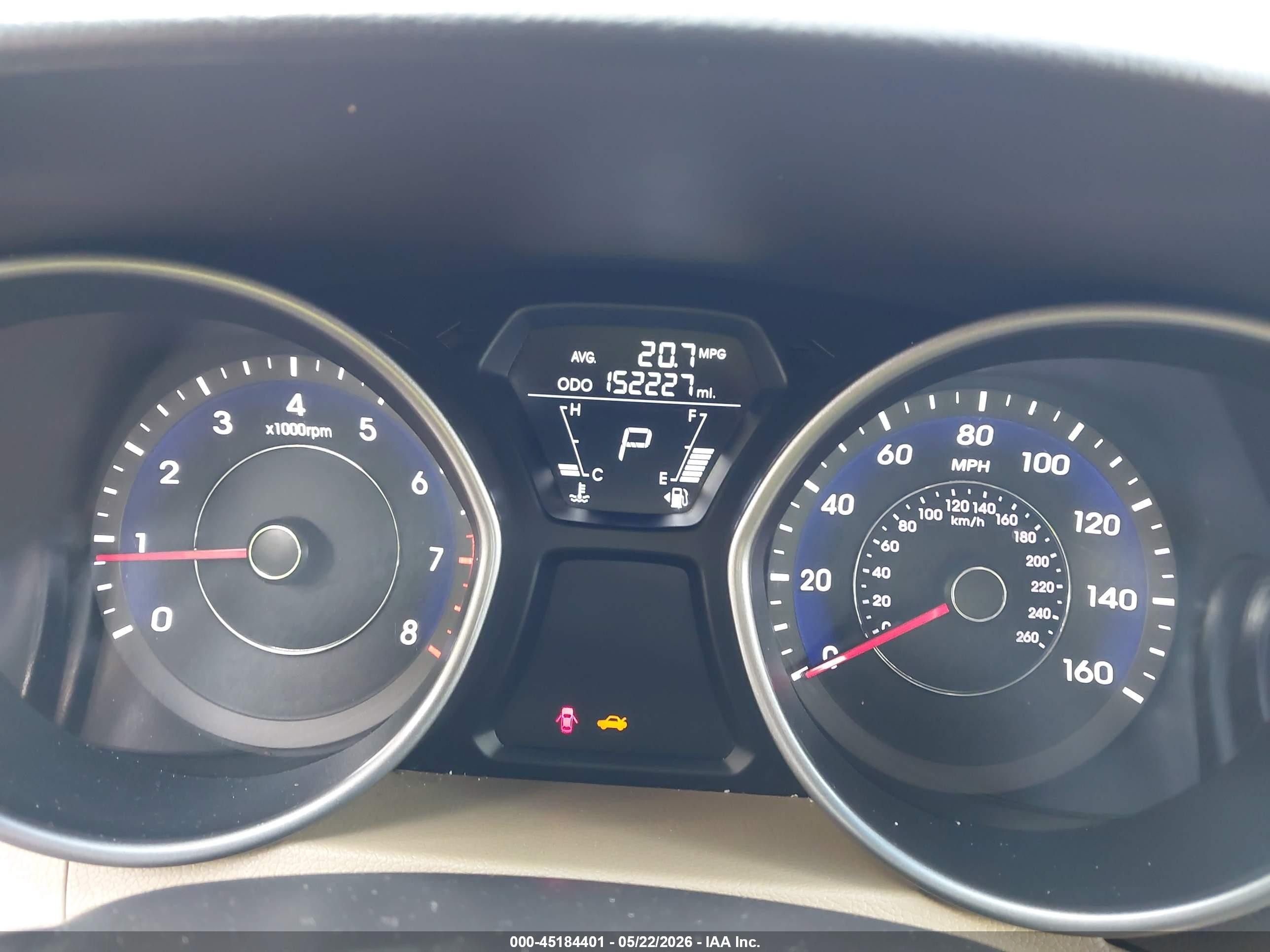 2013 Hyundai Elantra Gls Gray vin: 5NPDH4AE7DH180145