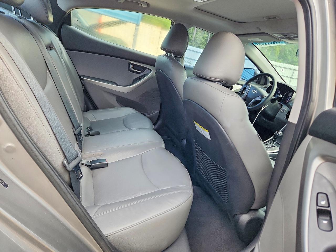 2013 Hyundai Elantra Limited Gray vin: 5NPDH4AE7DH188343