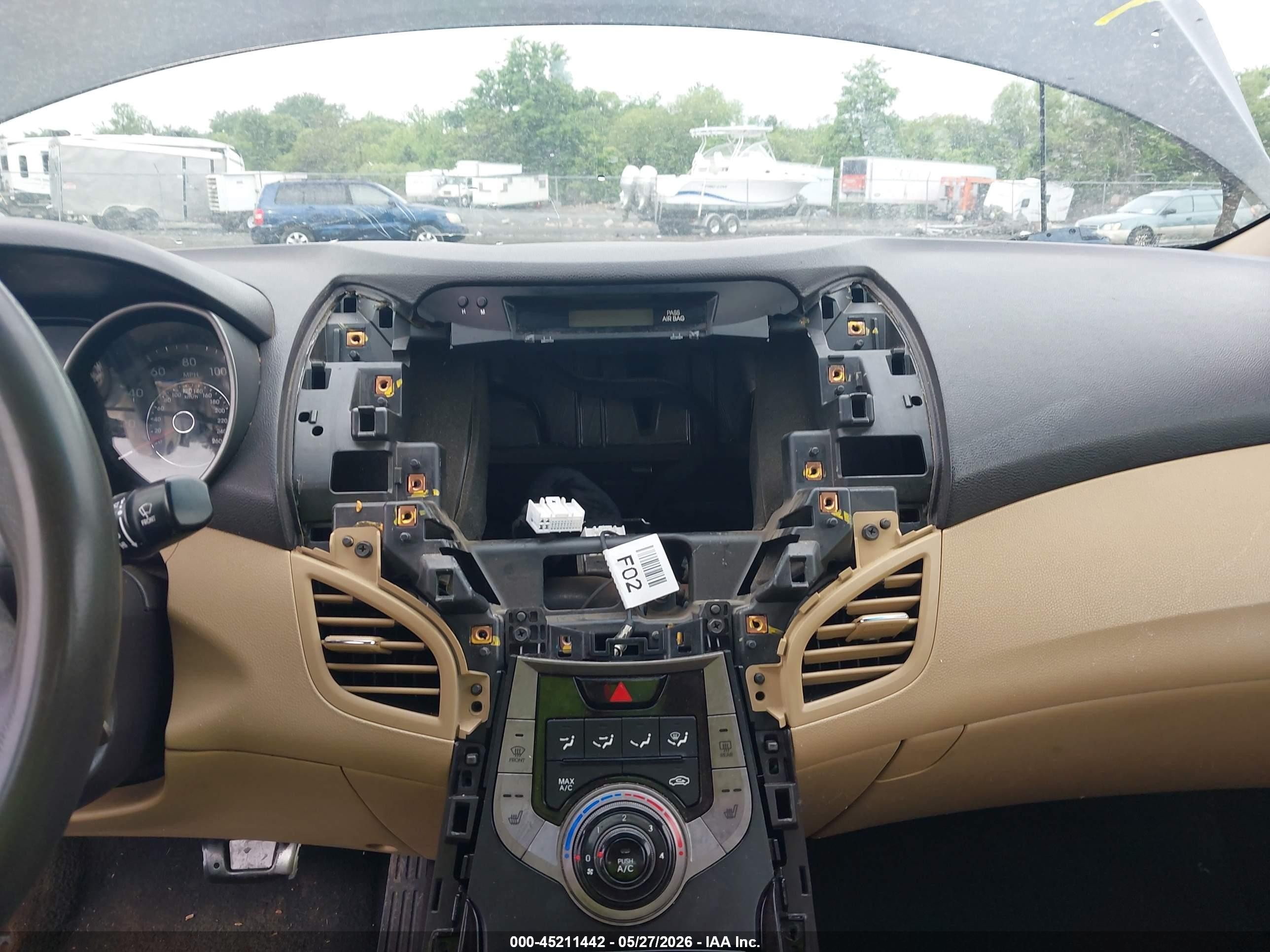 2013 Hyundai Elantra Gls Black vin: 5NPDH4AE7DH200443