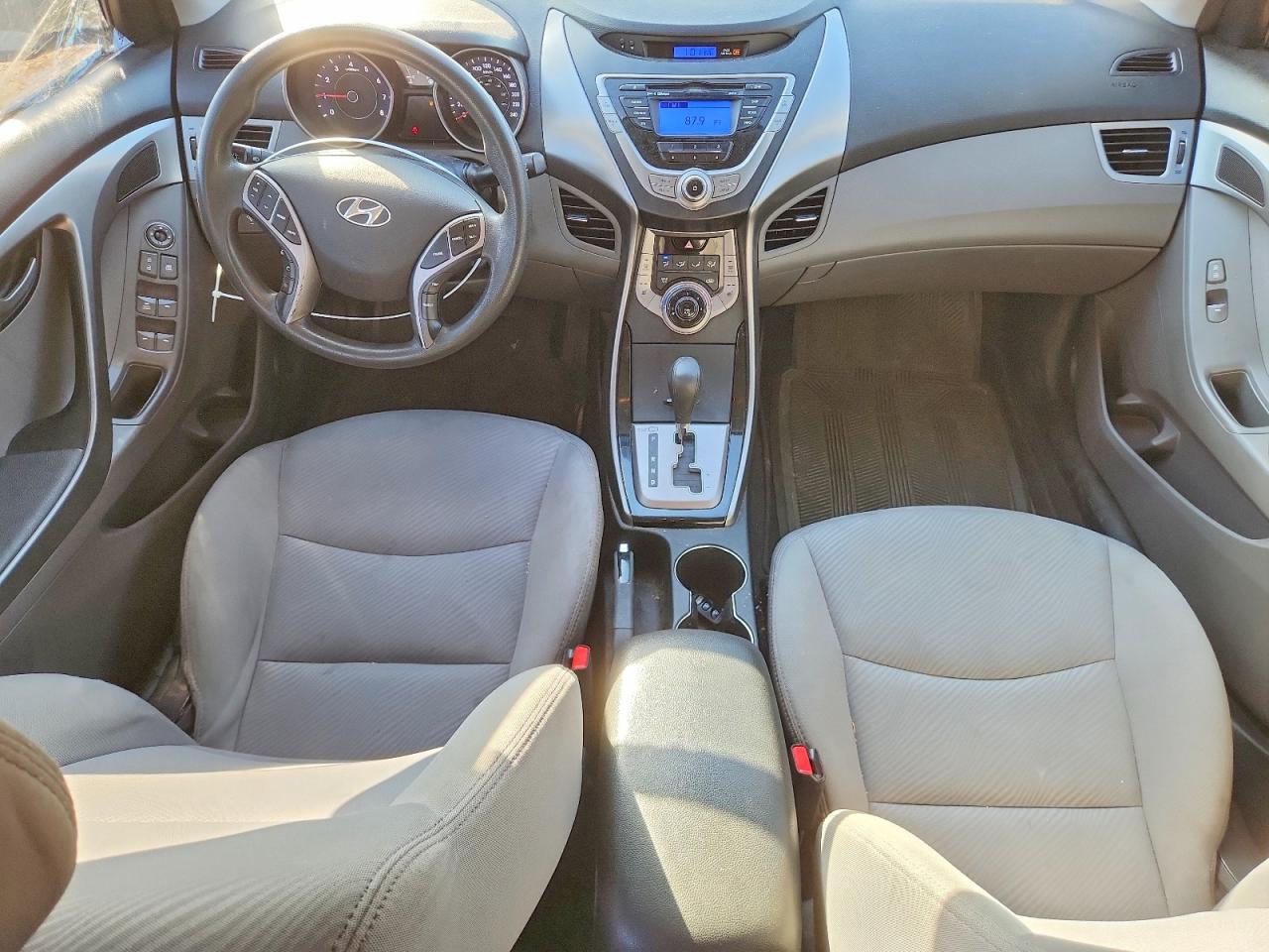 2013 Hyundai Elantra Gls Black vin: 5NPDH4AE7DH205674