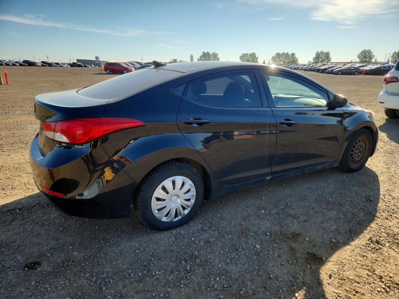 2013 Hyundai Elantra Gls Black vin: 5NPDH4AE7DH205674