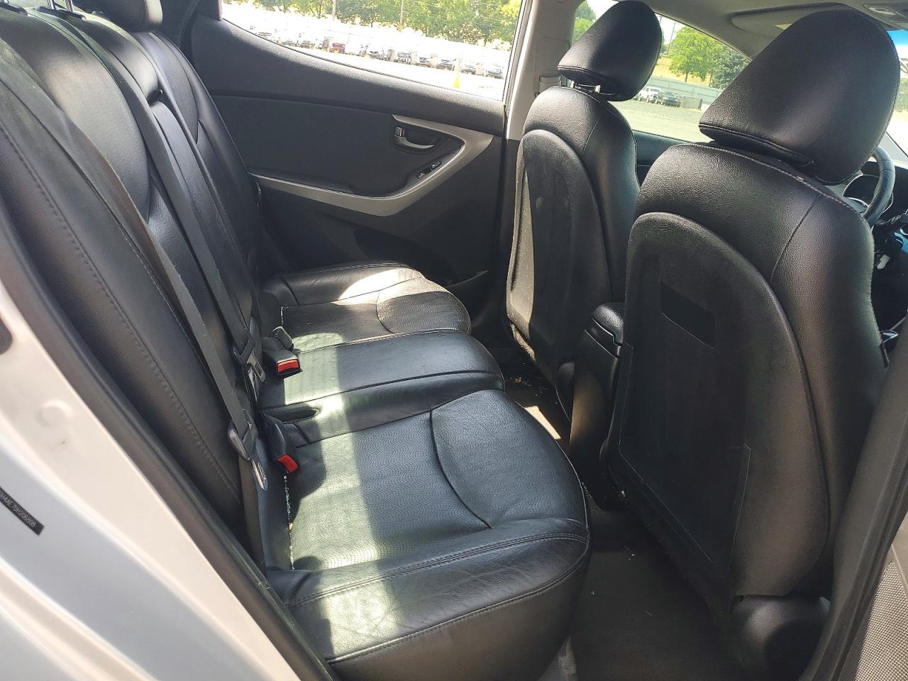 2013 Hyundai Elantra Limited Silver vin: 5NPDH4AE7DH206808