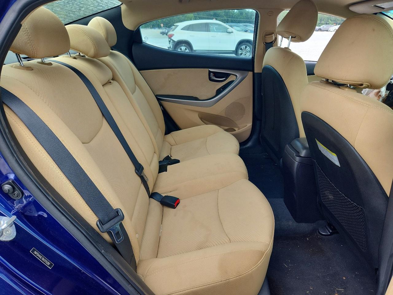 2013 Hyundai Elantra Gls Blue vin: 5NPDH4AE7DH215282