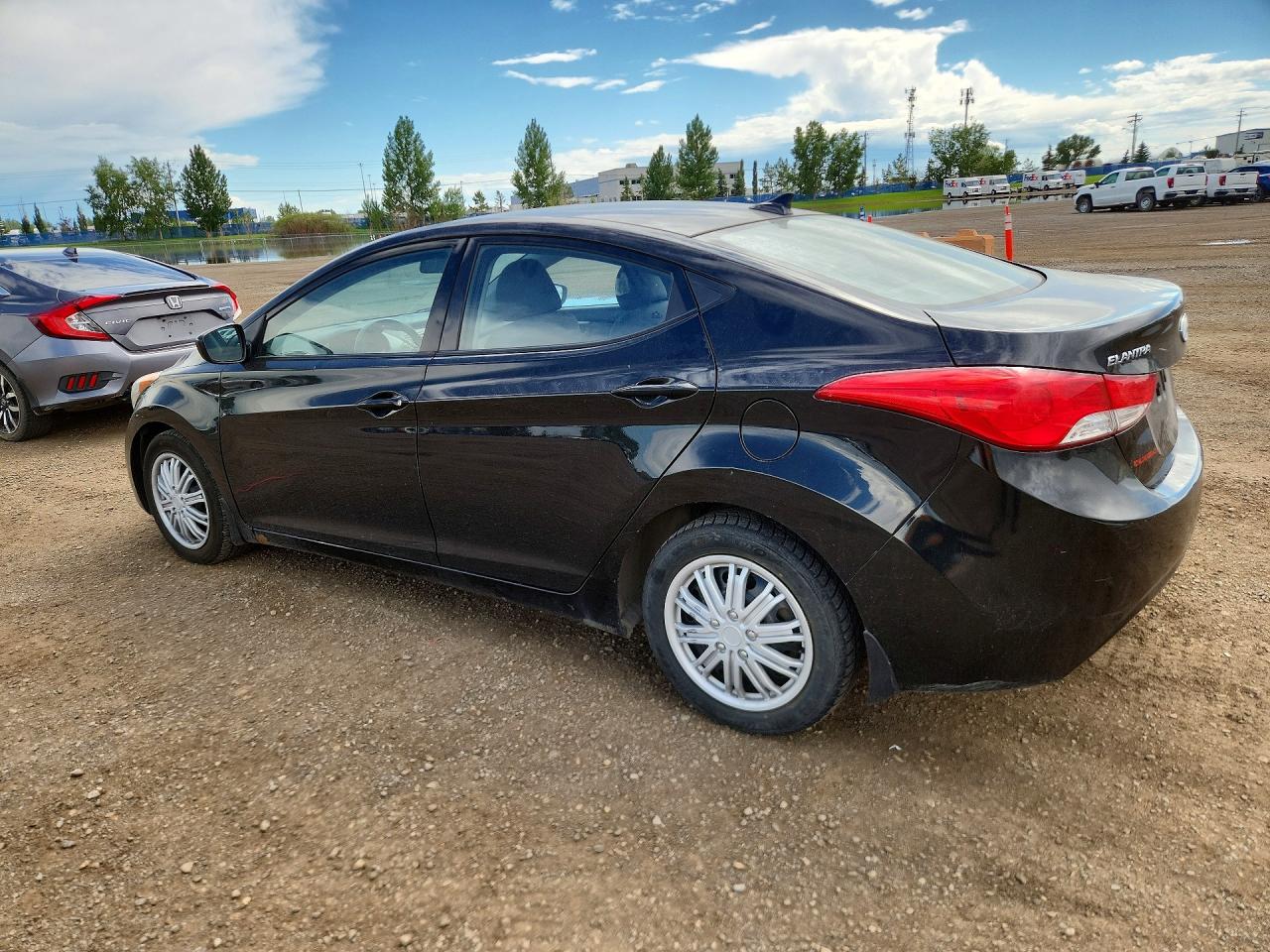 2013 Hyundai Elantra Gls Black vin: 5NPDH4AE7DH215640