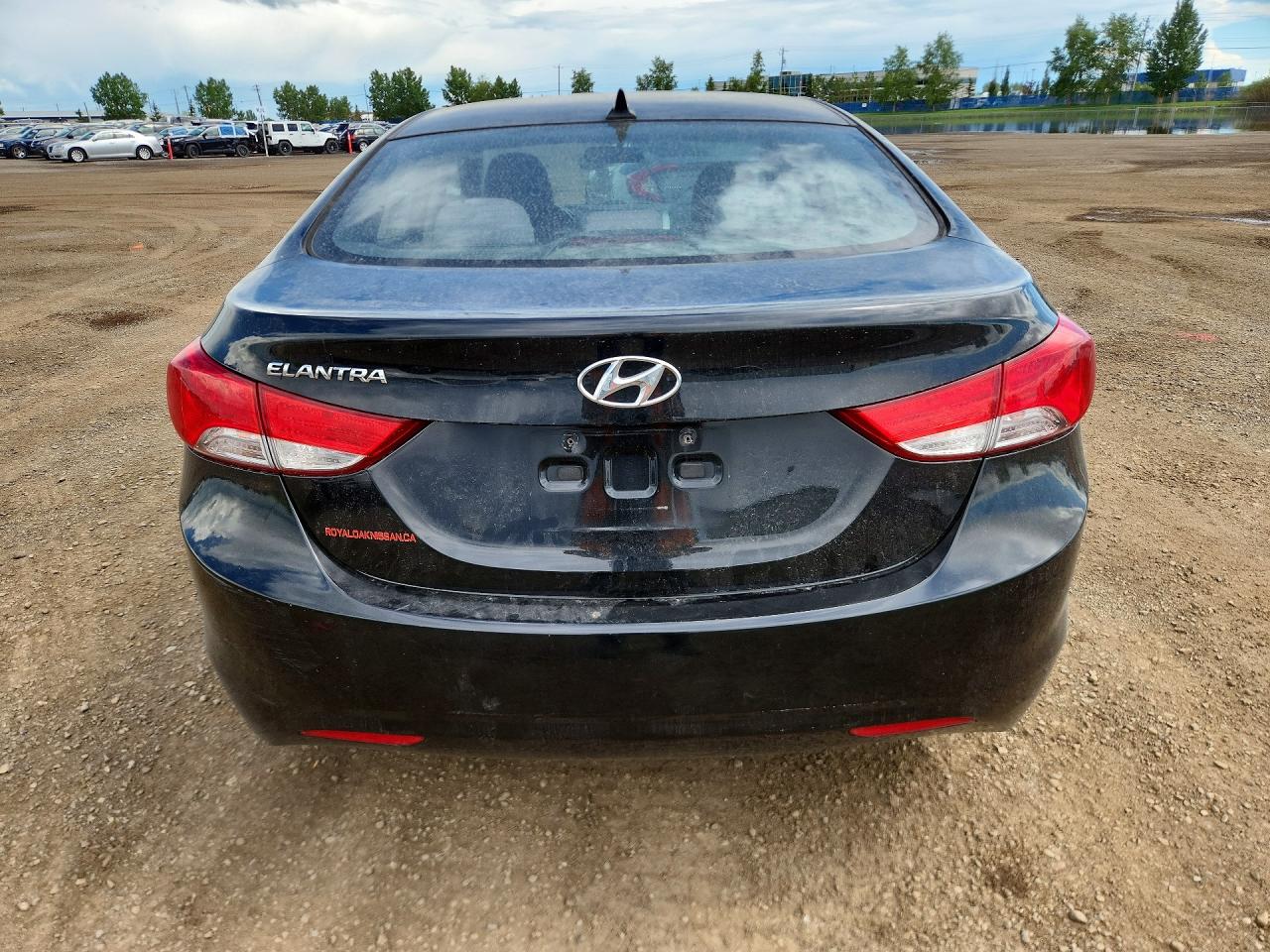 2013 Hyundai Elantra Gls Black vin: 5NPDH4AE7DH215640