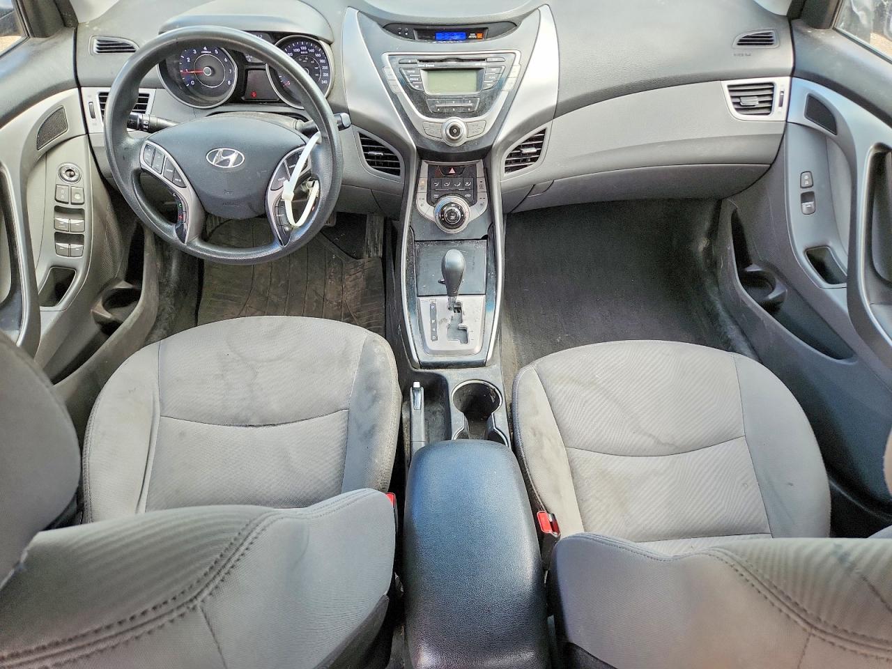 2013 Hyundai Elantra Gls Black vin: 5NPDH4AE7DH215640