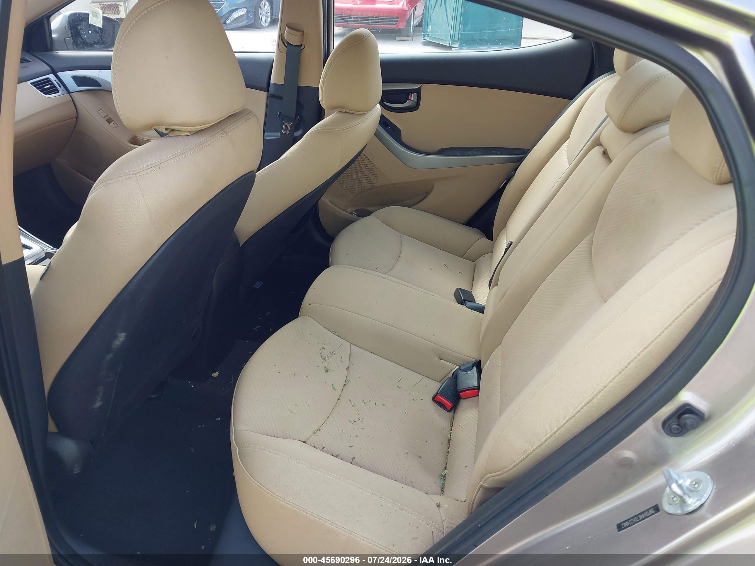 2013 Hyundai Elantra Gls Gold vin: 5NPDH4AE7DH224662