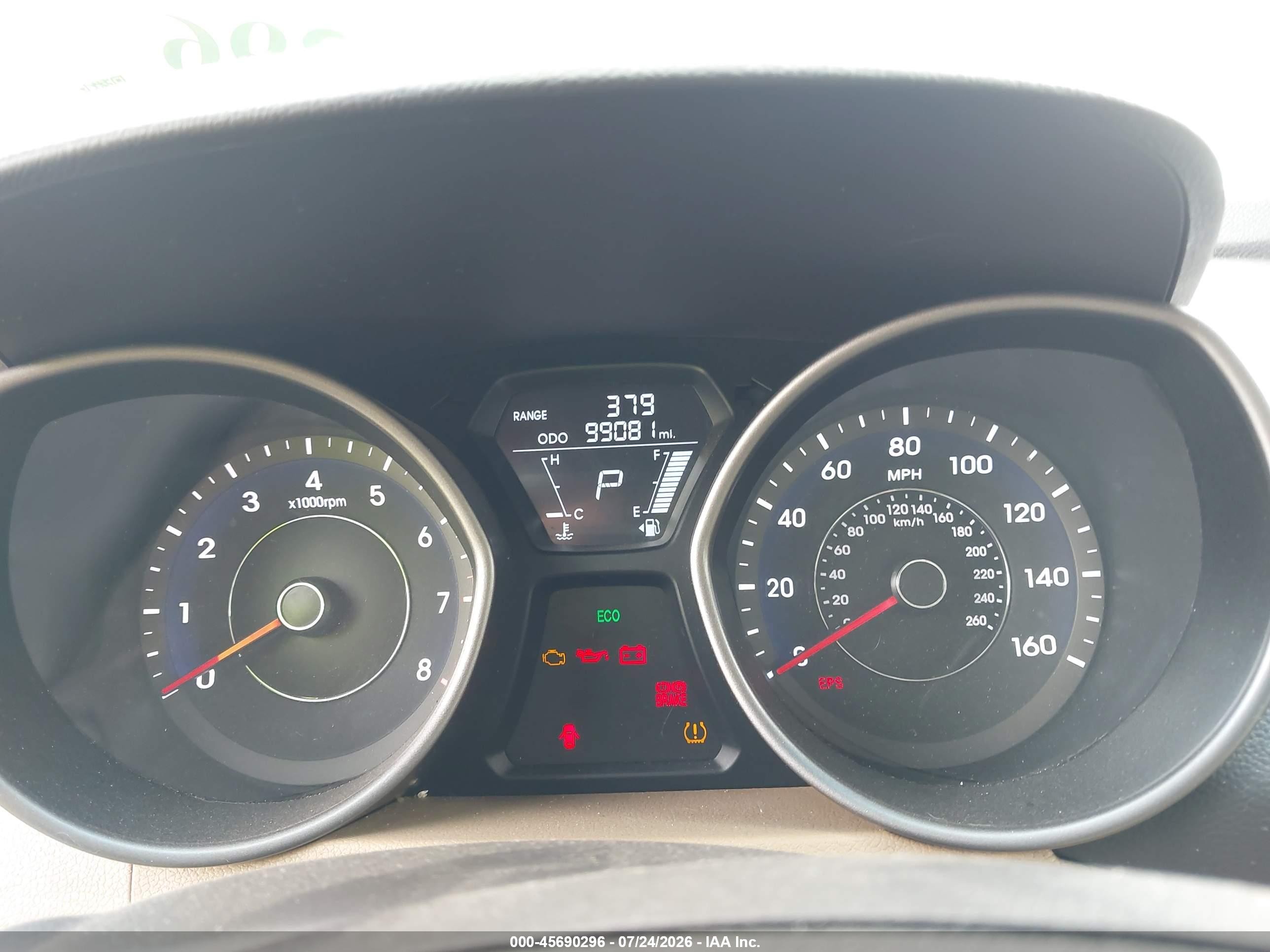 2013 Hyundai Elantra Gls Gold vin: 5NPDH4AE7DH224662
