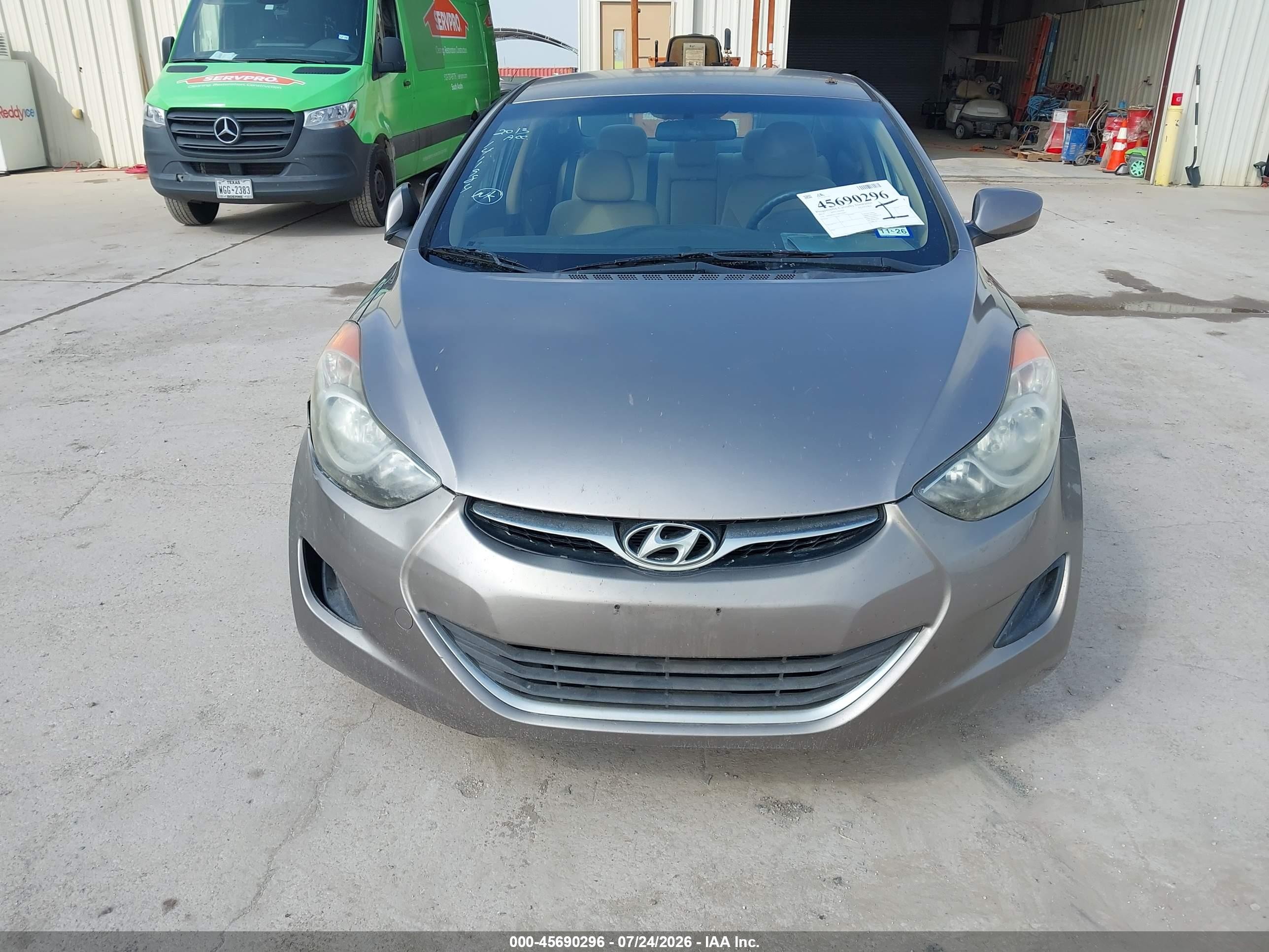2013 Hyundai Elantra Gls Gold vin: 5NPDH4AE7DH224662