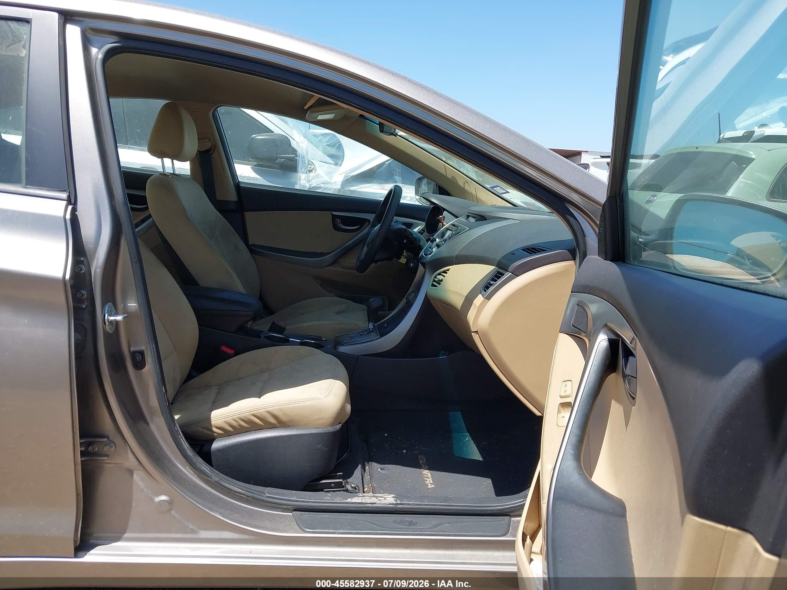 2013 Hyundai Elantra Gls Серебряный vin: 5NPDH4AE7DH229831