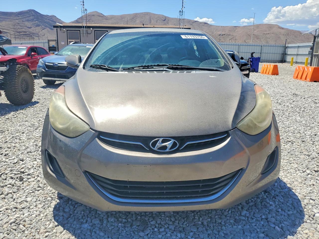 2013 Hyundai Elantra Tan vin: 5NPDH4AE7DH230364