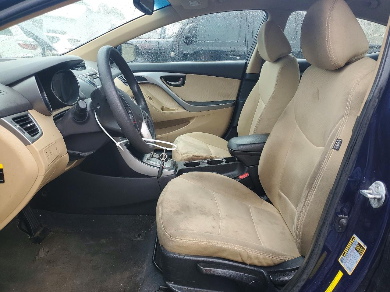 2013 Hyundai Elantra Gls Blue vin: 5NPDH4AE7DH243311