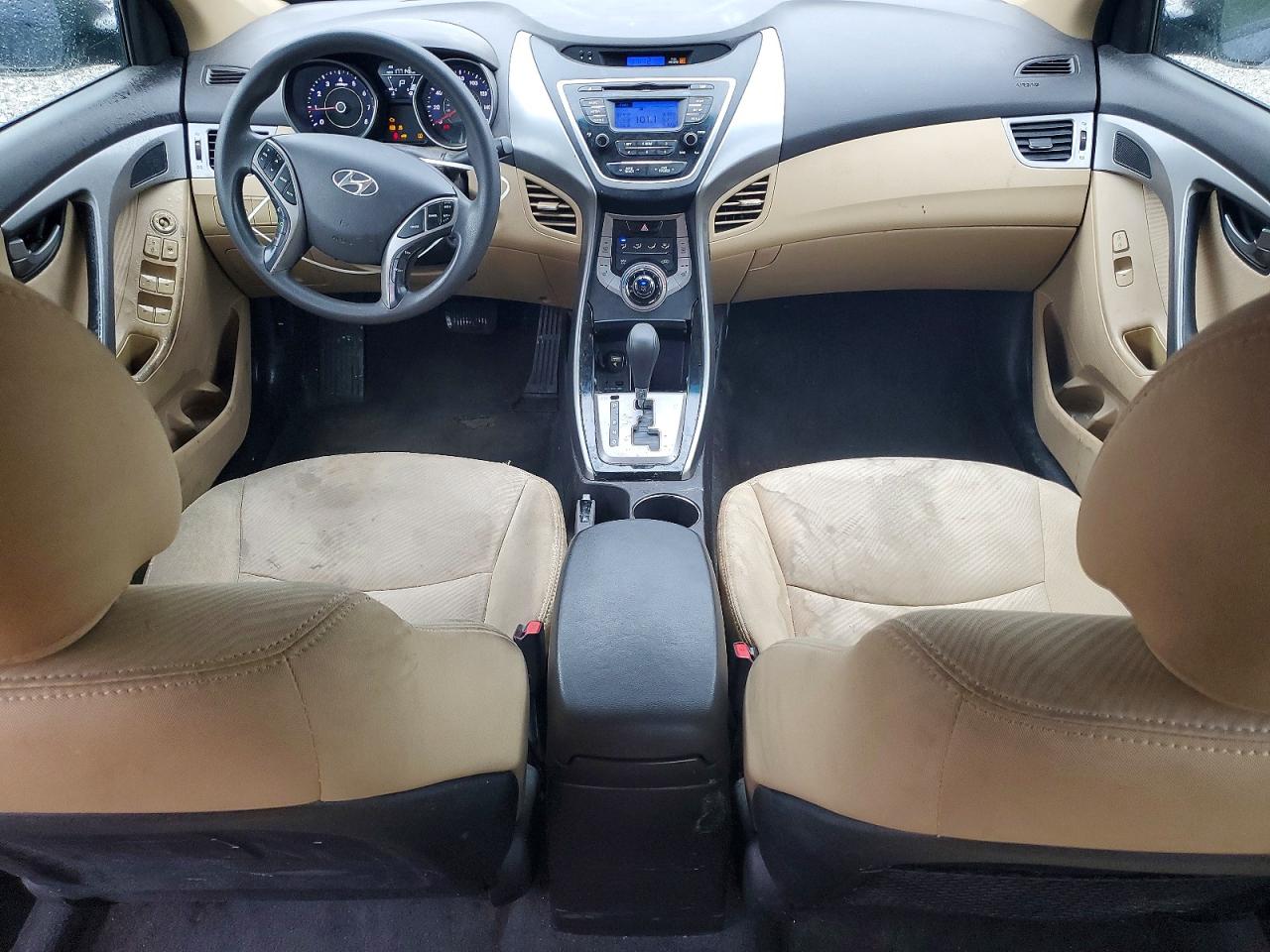 2013 Hyundai Elantra Gls Blue vin: 5NPDH4AE7DH243311
