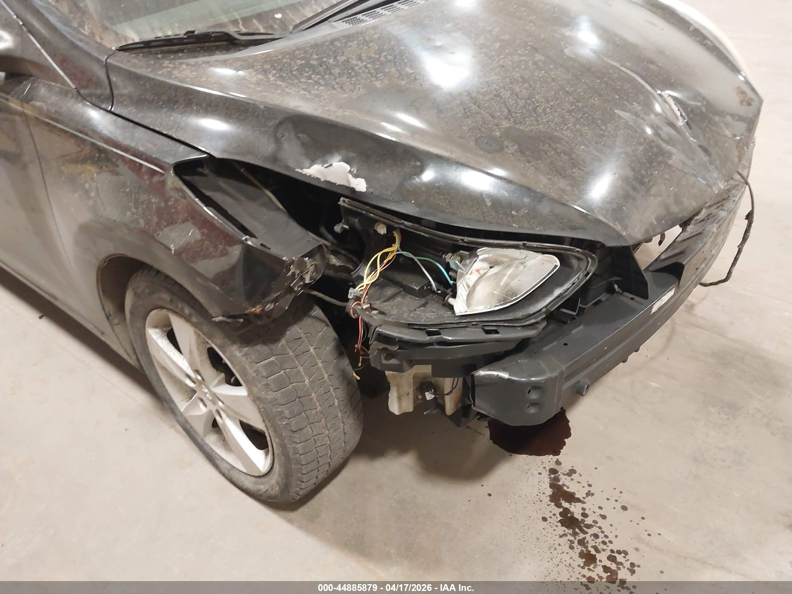 2013 Hyundai Elantra Gls Black vin: 5NPDH4AE7DH246399