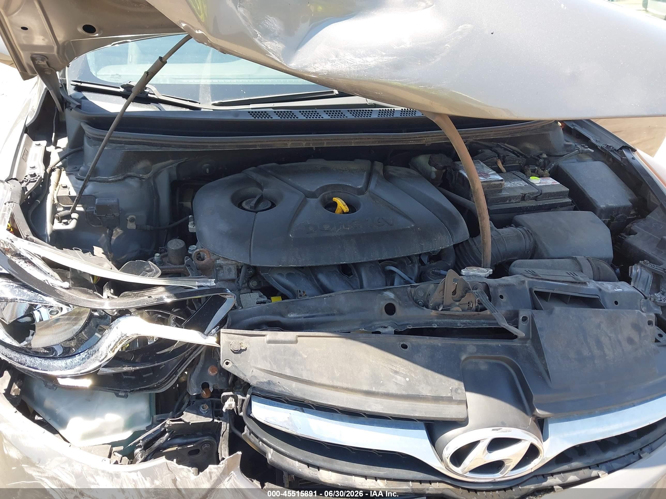 2013 Hyundai Elantra Gls Серый vin: 5NPDH4AE7DH249495