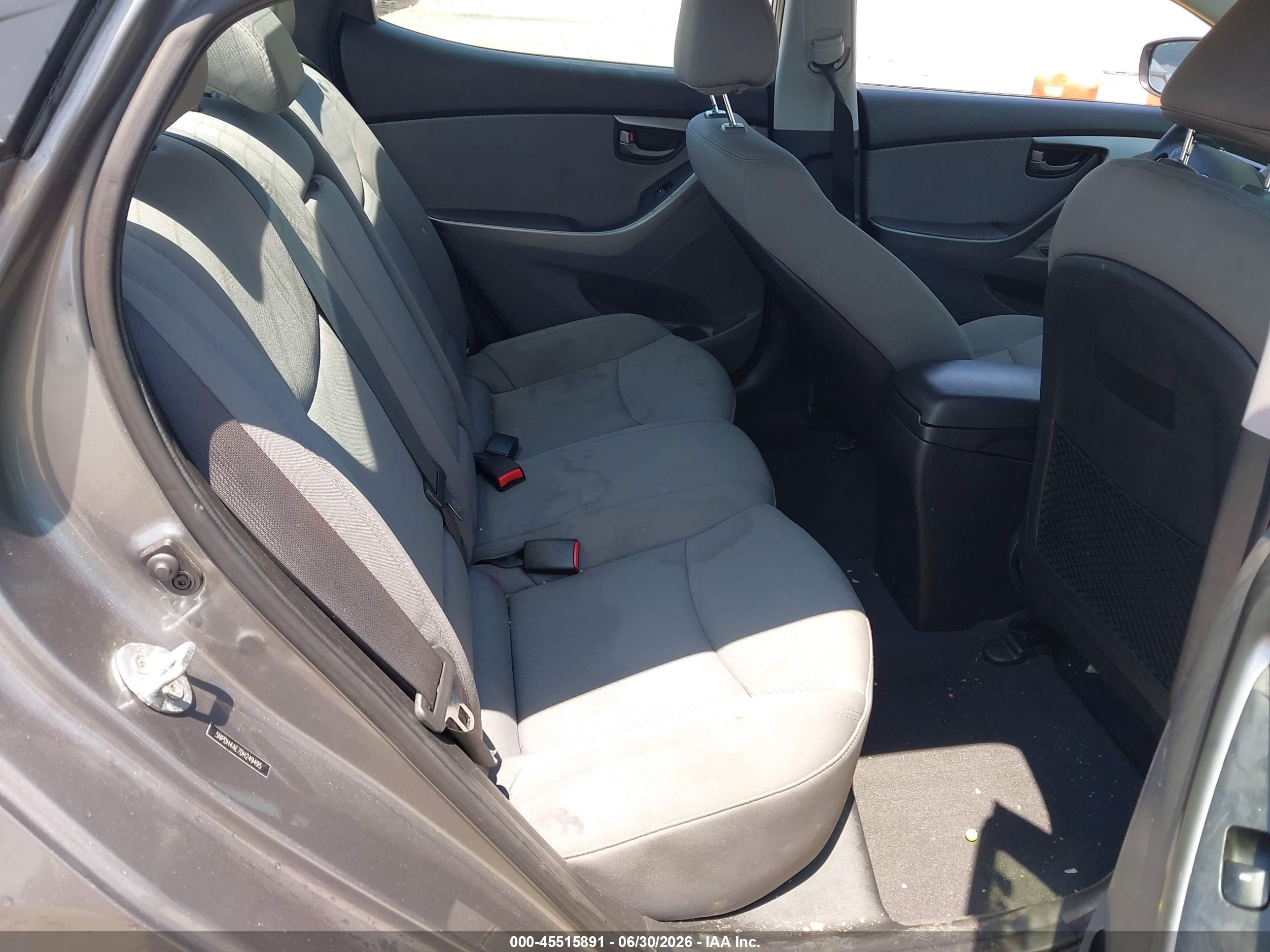2013 Hyundai Elantra Gls Серый vin: 5NPDH4AE7DH249495
