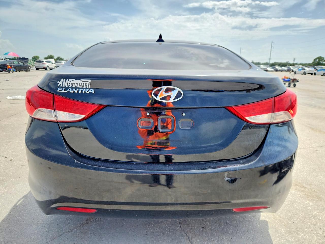 2013 Hyundai Elantra Gls Black vin: 5NPDH4AE7DH251148