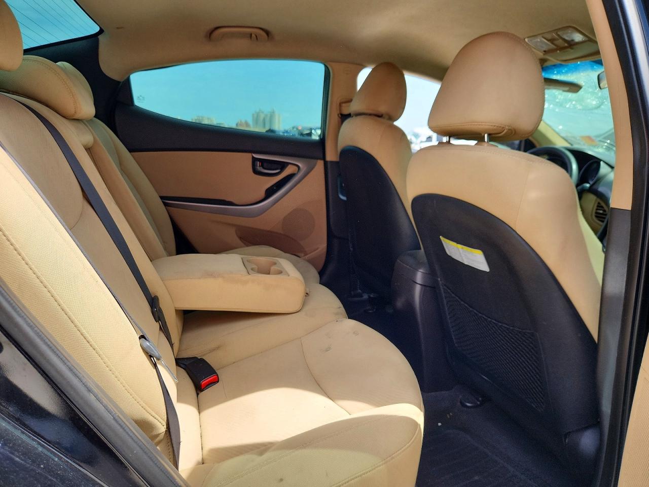 2013 Hyundai Elantra Gls Black vin: 5NPDH4AE7DH251148