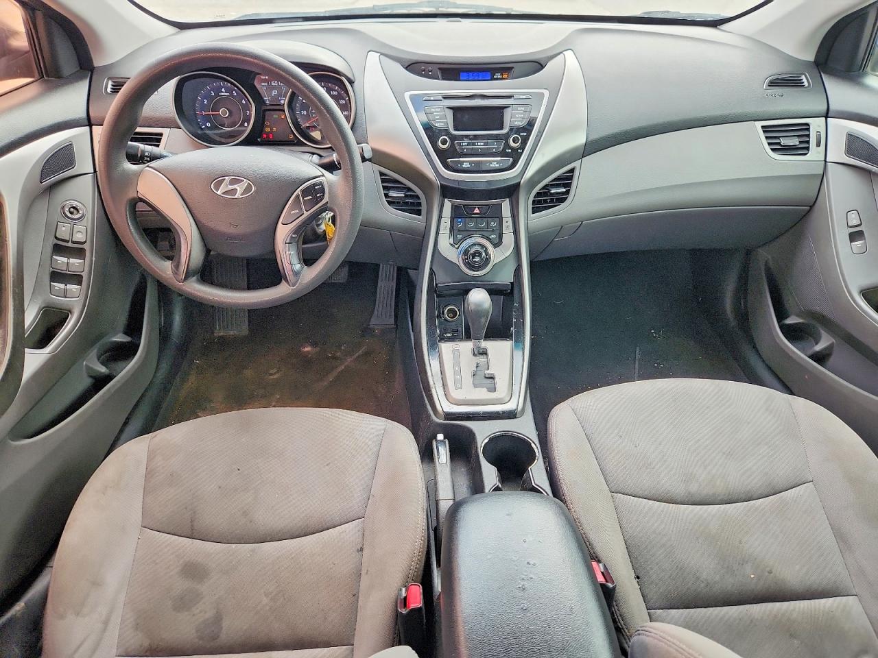 2013 Hyundai Elantra Gls Charcoal vin: 5NPDH4AE7DH258942