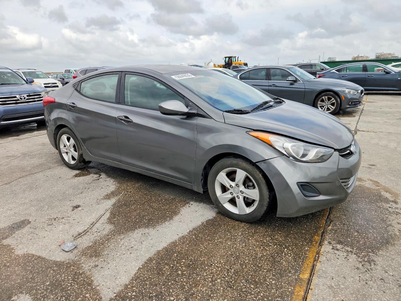 2013 Hyundai Elantra Gls Charcoal vin: 5NPDH4AE7DH258942