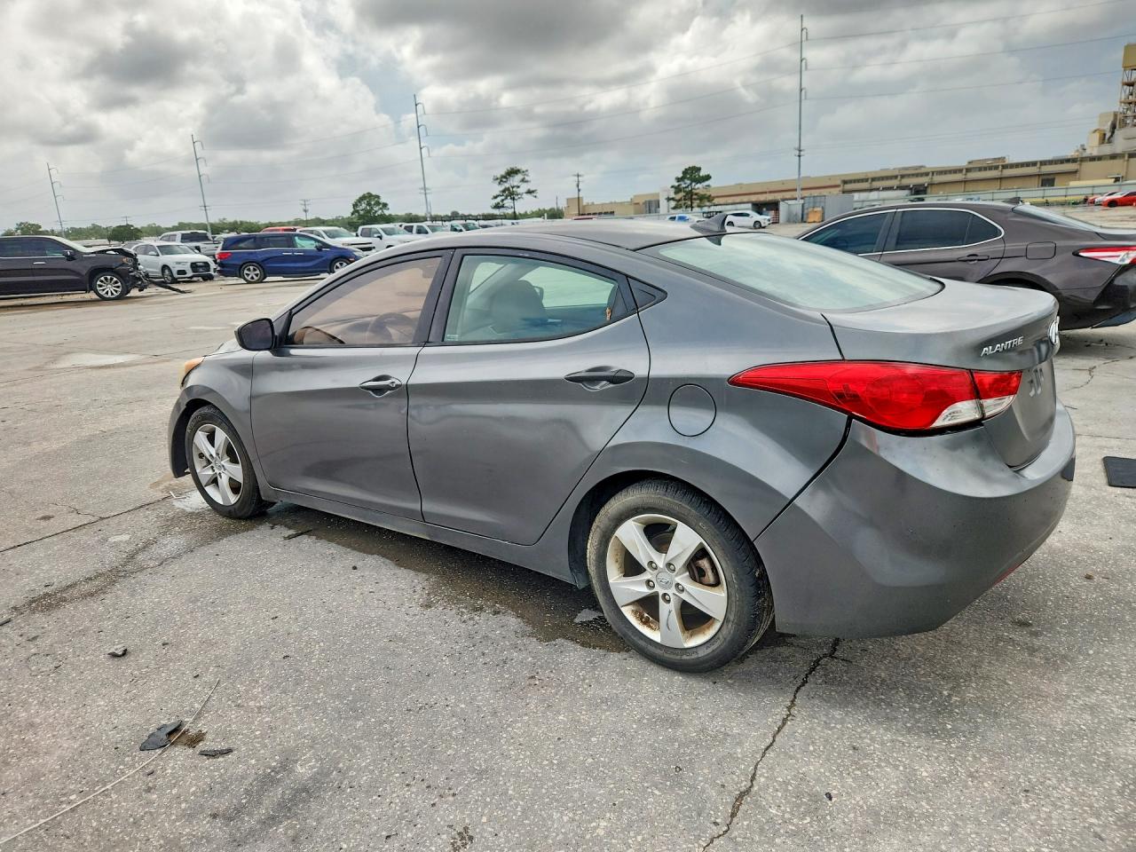 2013 Hyundai Elantra Gls Charcoal vin: 5NPDH4AE7DH258942